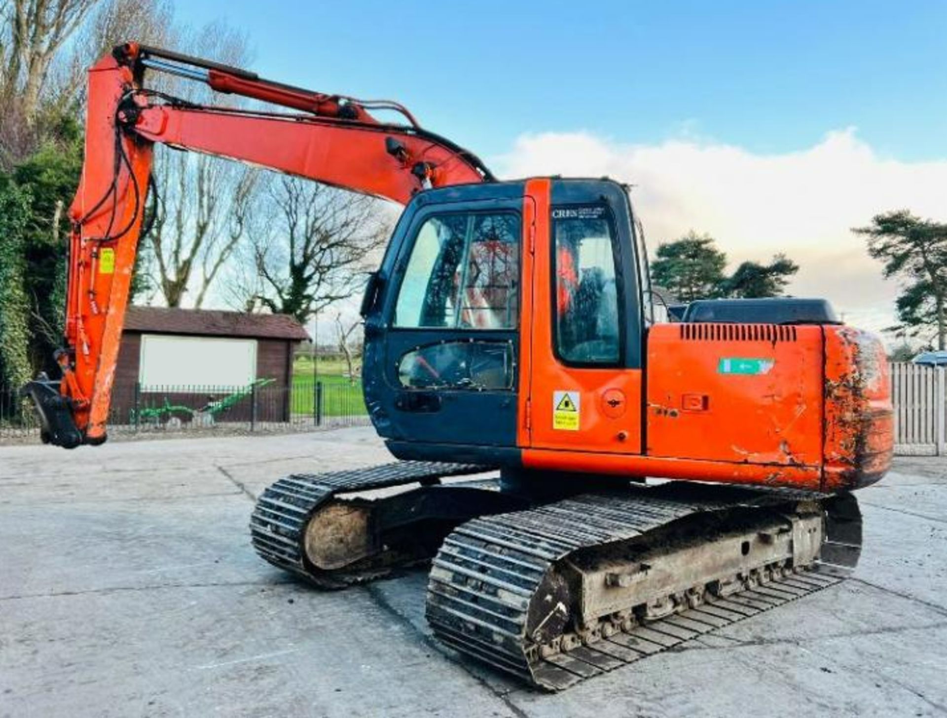 HITACHI ZAXIS ZX130LCN TRACKED EXCAVATOR C/W QUICK HITCH - Image 4 of 16