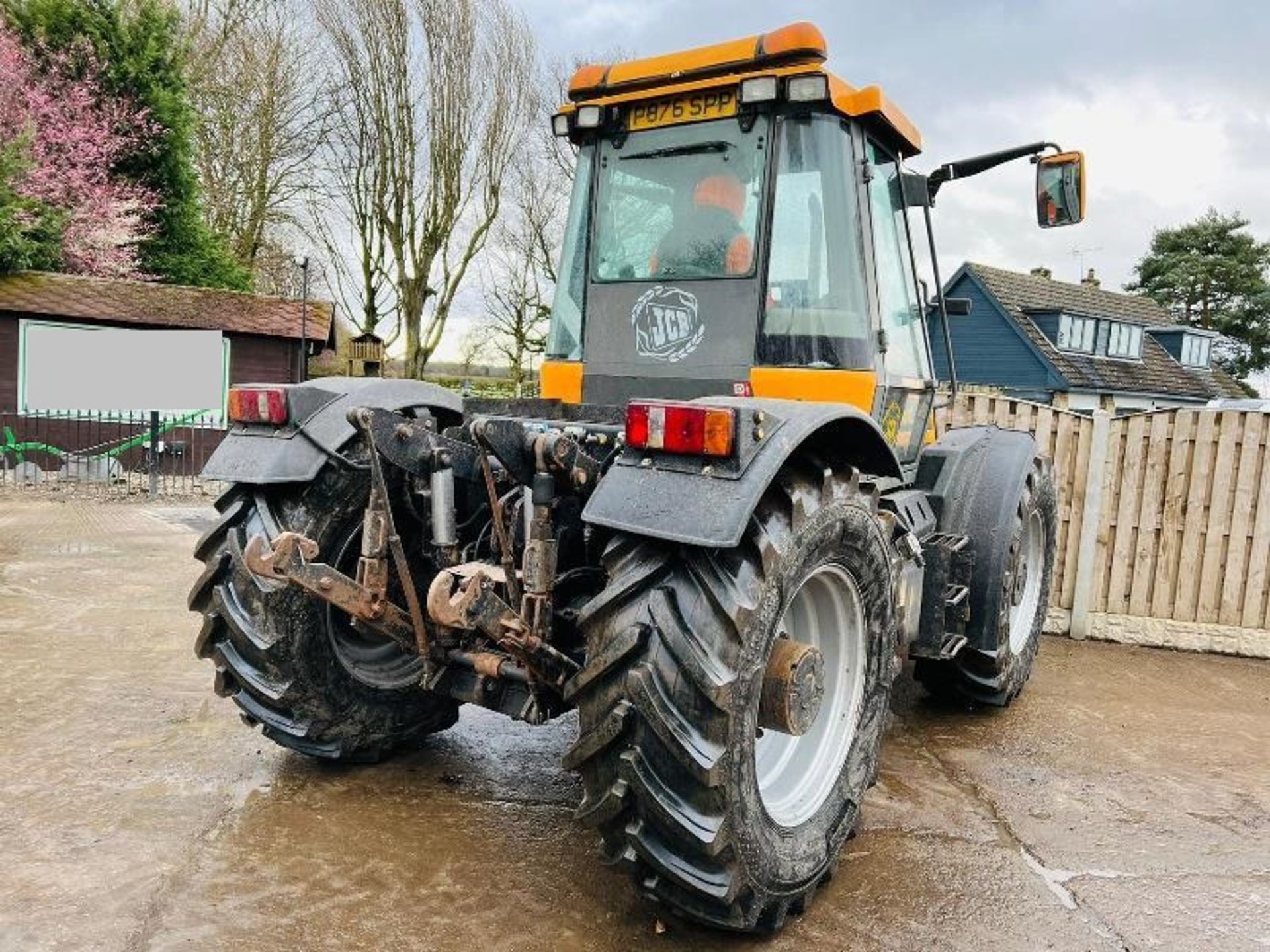 JCB 1115 FASTRAC 4WD TURBO C/W FRONT WEIGHTS - Image 12 of 20