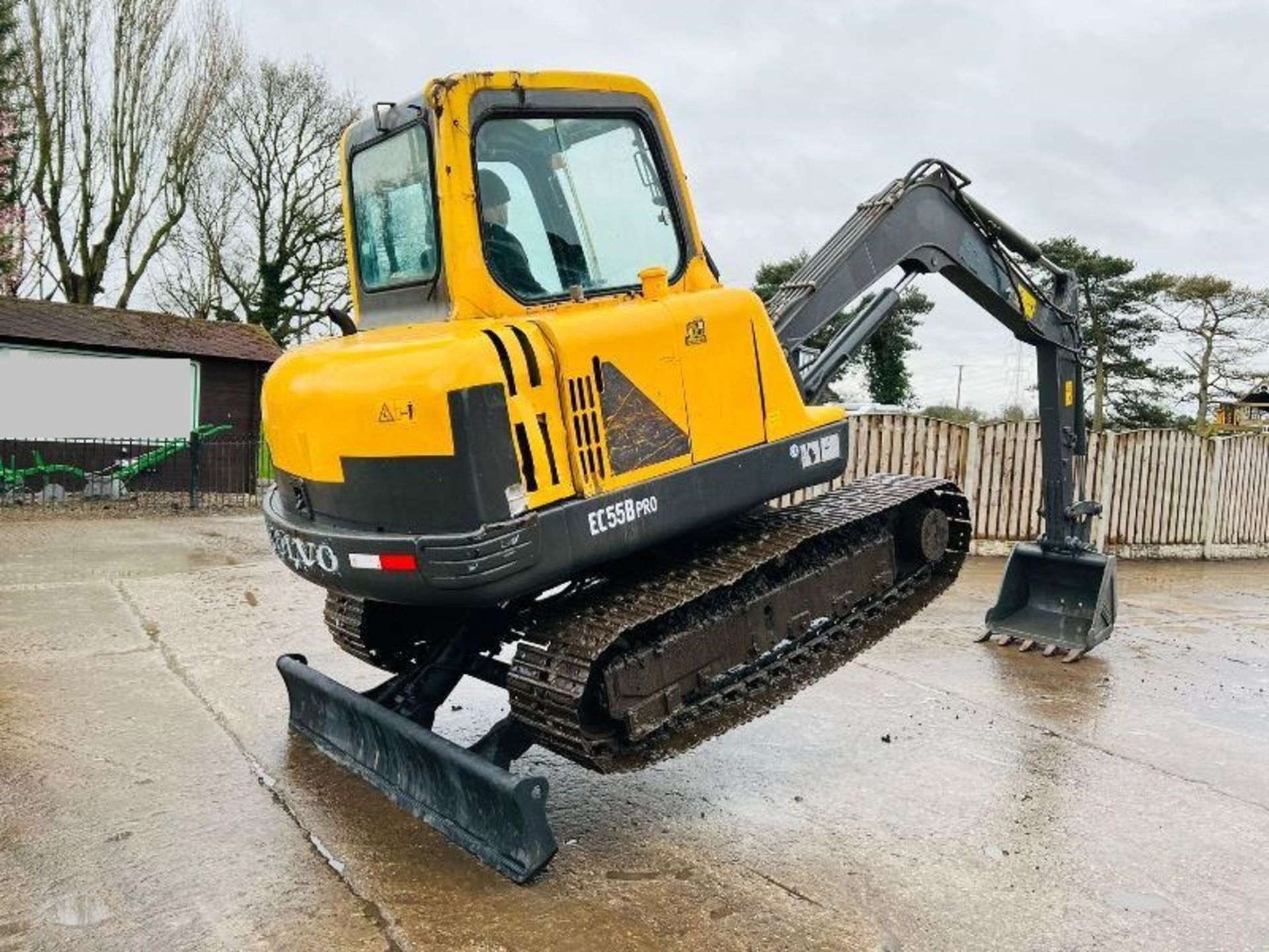 VOLVO EC55BPRO TRACKED EXCAVATOR *YEAR 2016* C/W BUCKET - Image 3 of 13