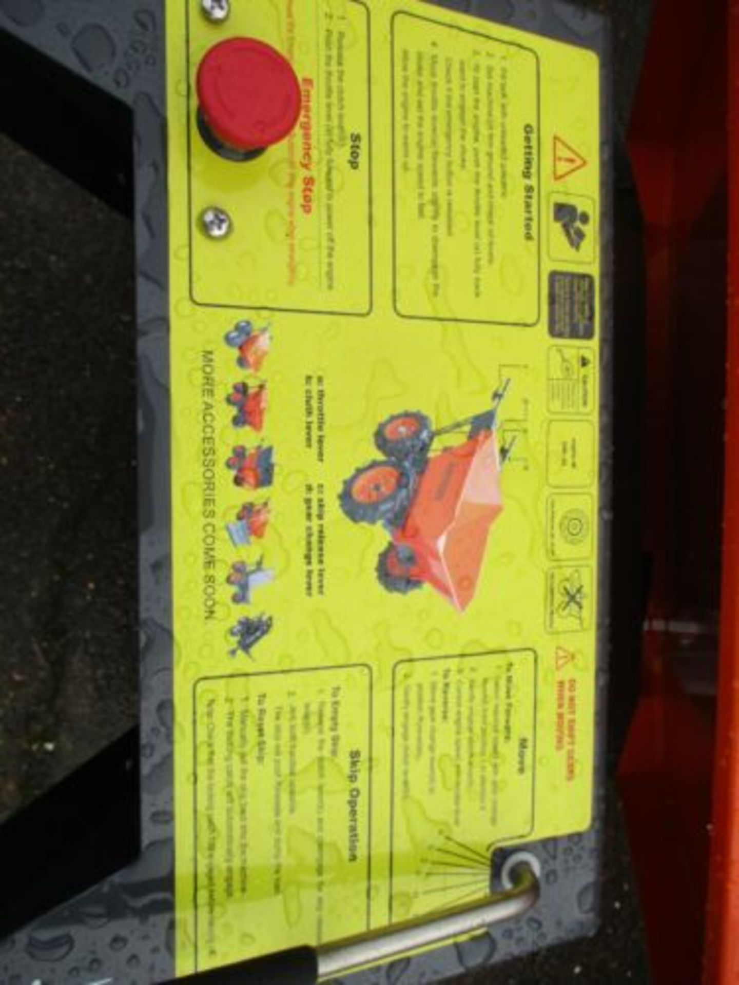 UNUSED KONSTANT 0.25 TON DUMPER POWER BARROW TRACKED DUMPER POWERED 4X4 DELIVER - Image 2 of 8