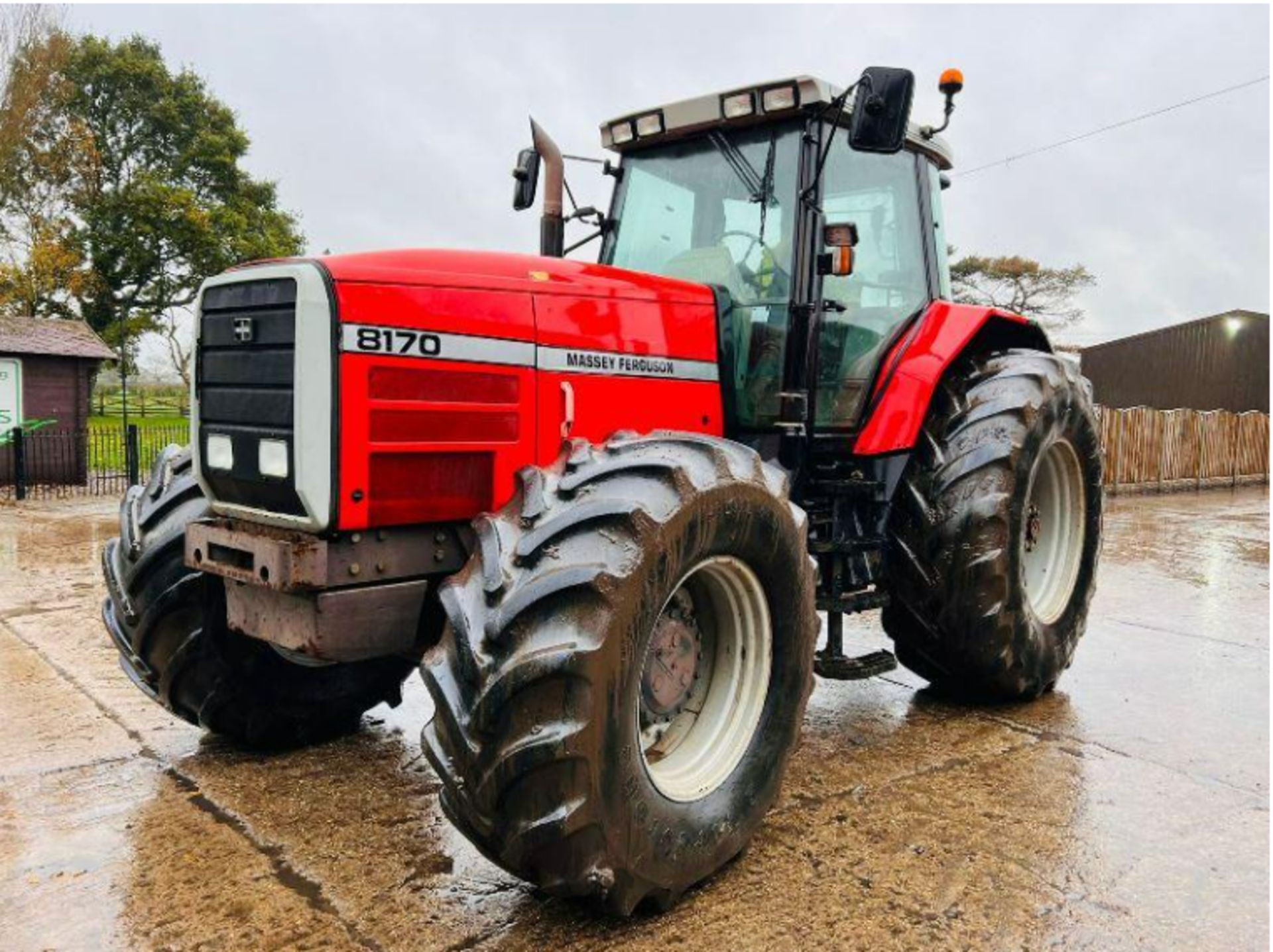 MASSEY FERGUSON 8170 4WD TRACTOR C/W AC CABIN - Image 3 of 16