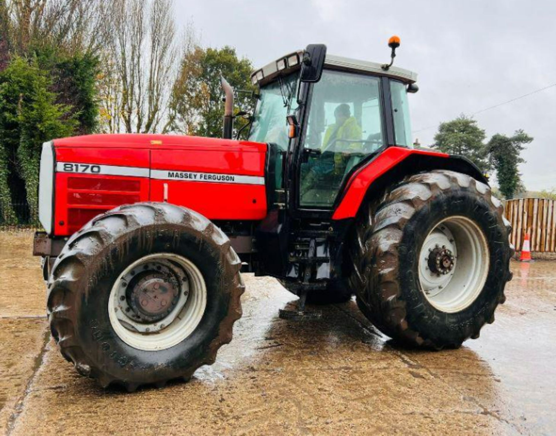 MASSEY FERGUSON 8170 4WD TRACTOR C/W AC CABIN - Image 5 of 16