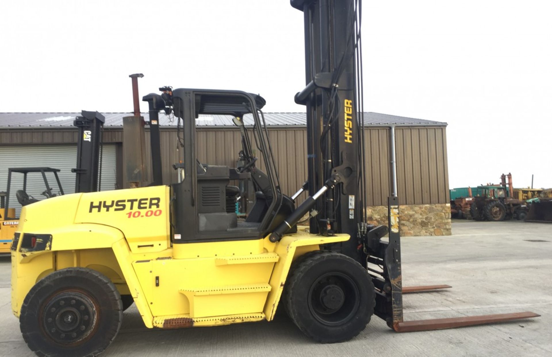 2008 HYSTER H10.00XM 10 TON LPG FORKLIFT - Image 5 of 8