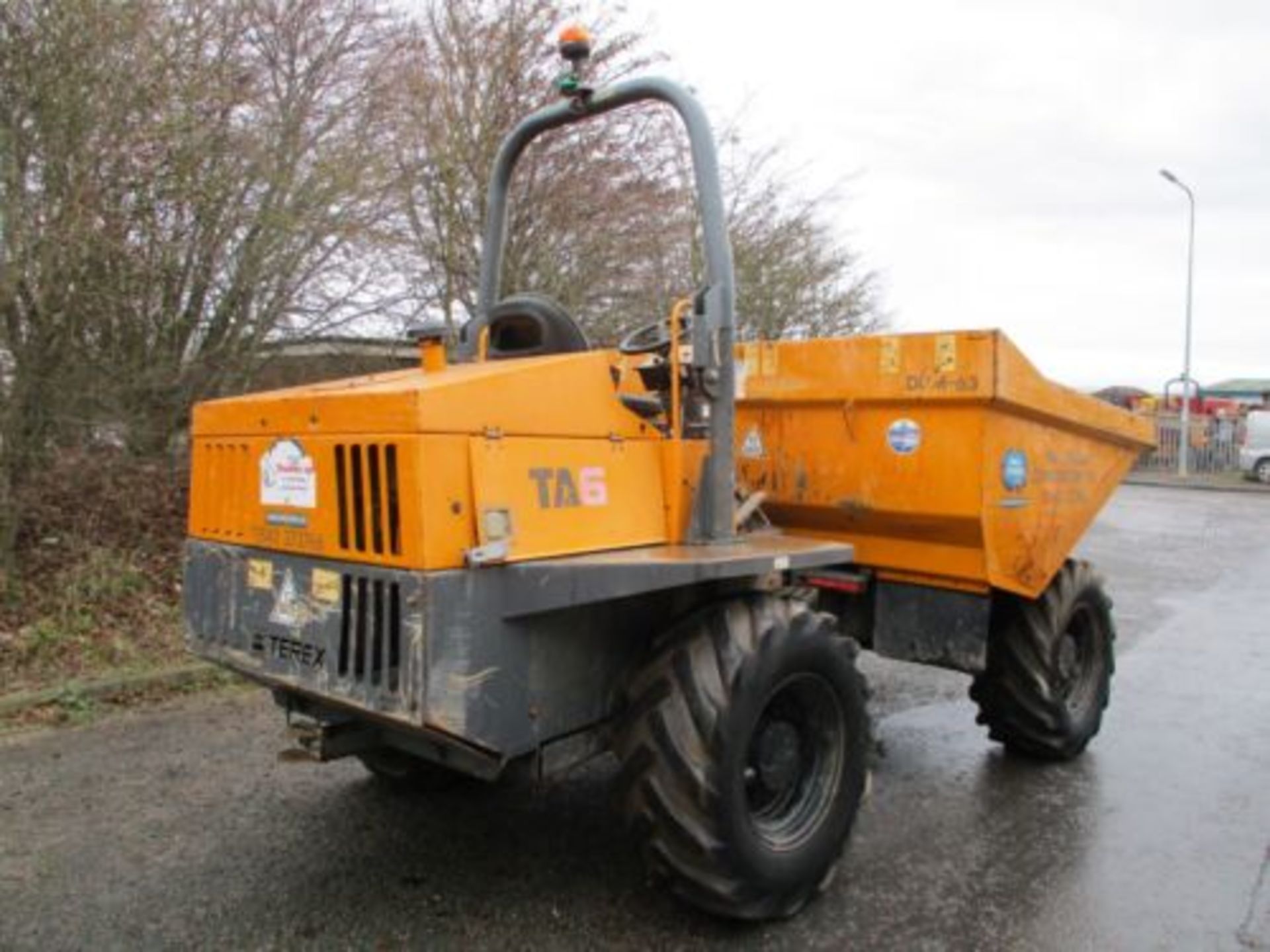 2014 TEREX 6 TON DUMPER BARFORD BENFORD THWAITES DEUTZ ENGINE DELIVERY ARRANGED - Image 5 of 10