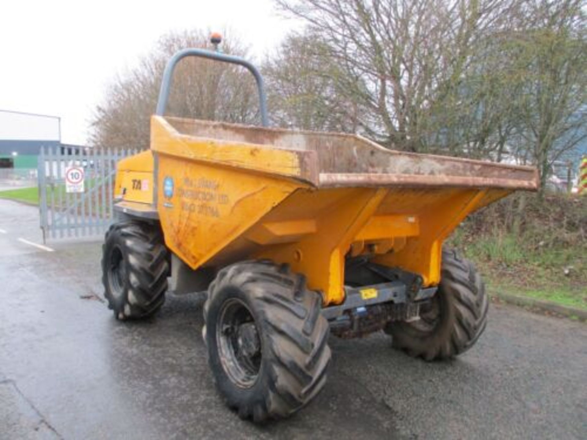 2014 TEREX 6 TON DUMPER BARFORD BENFORD THWAITES DEUTZ ENGINE DELIVERY ARRANGED - Image 4 of 10