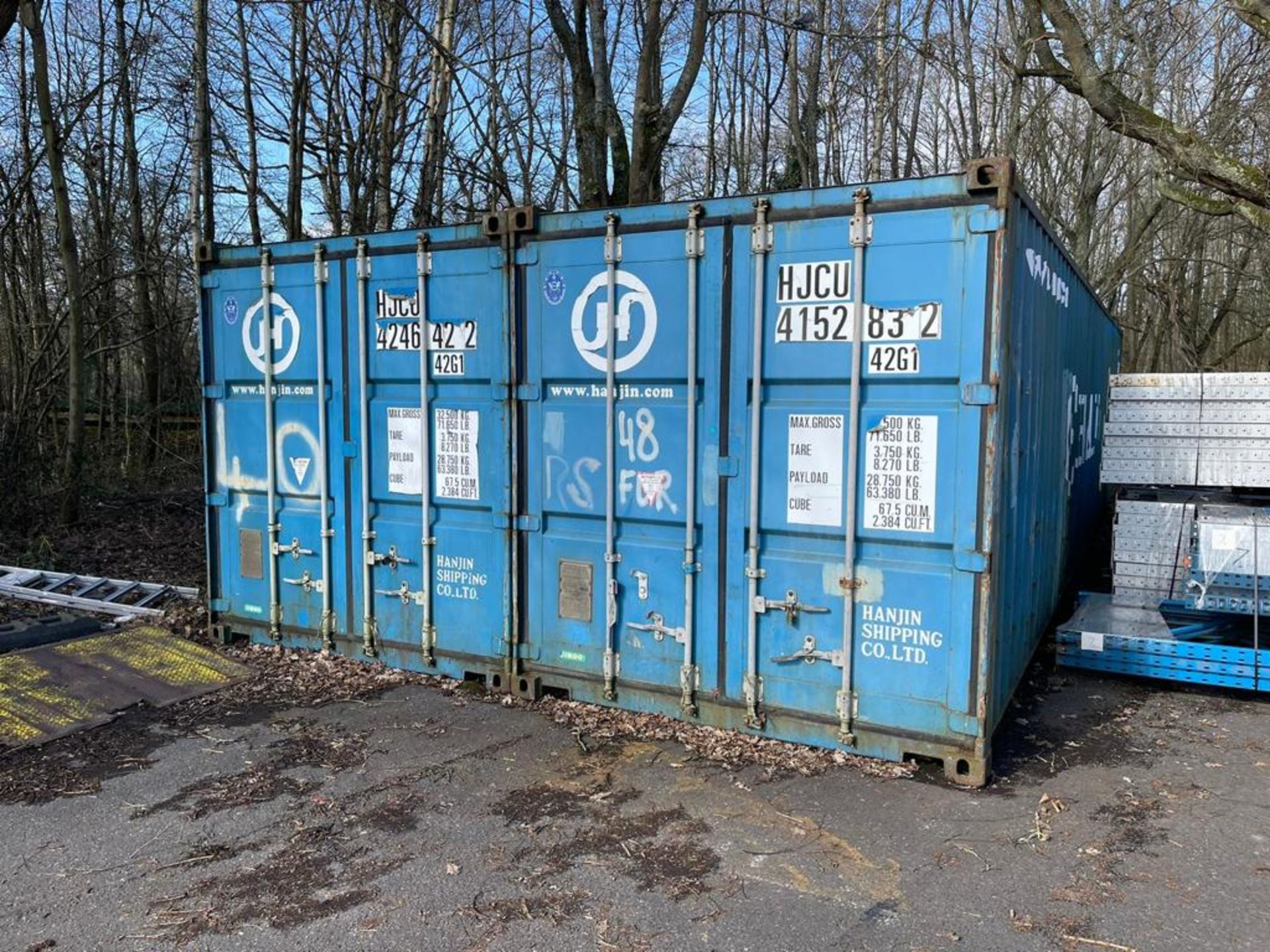 1 X 40' SHIPPING CONTAINER - WIND AND WATERTIGHT - BUYER MUST COLLECT BEFORE 21/4/23