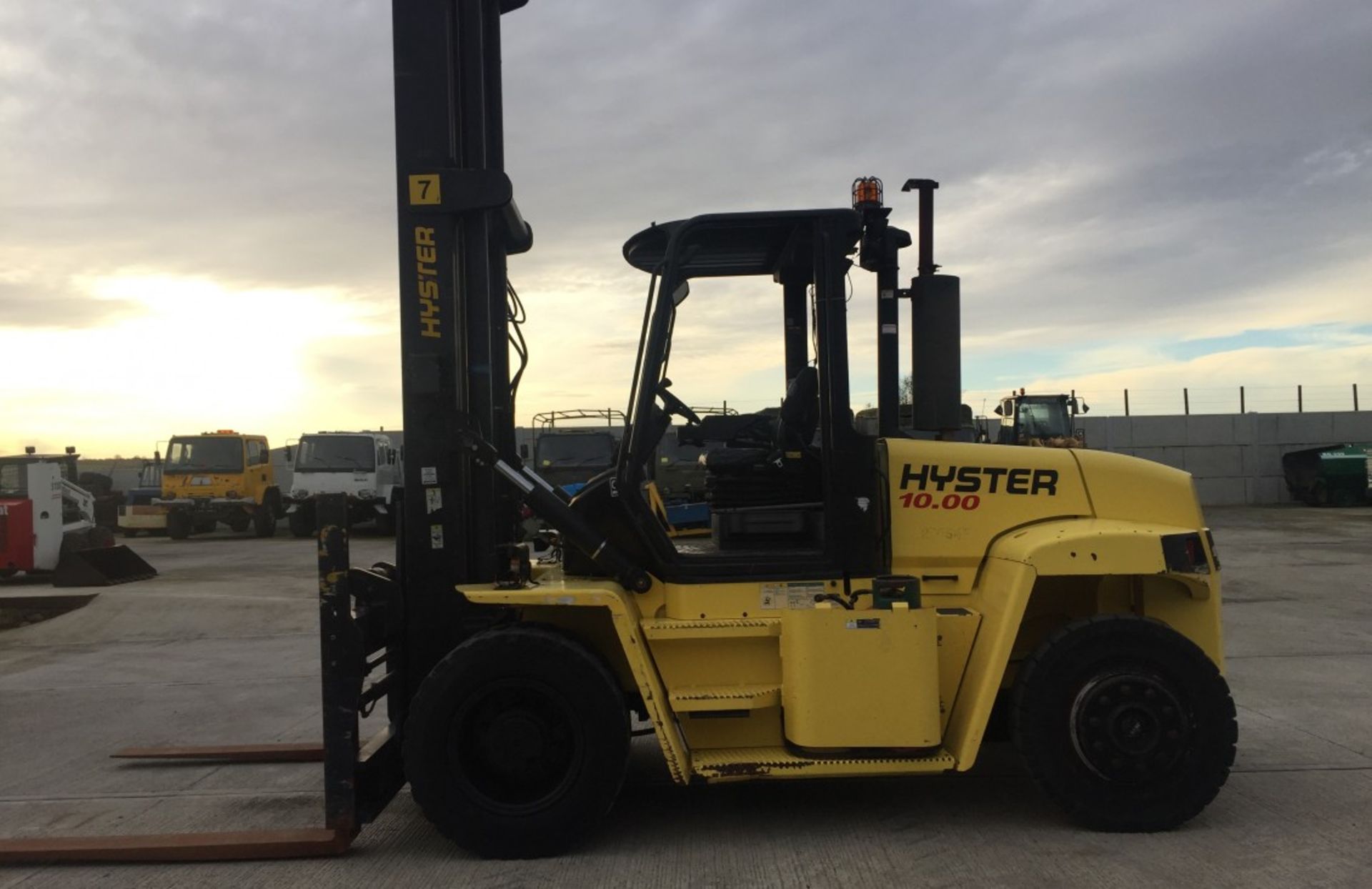 2008 HYSTER H10.00XM 10 TON LPG FORKLIFT - Image 7 of 8