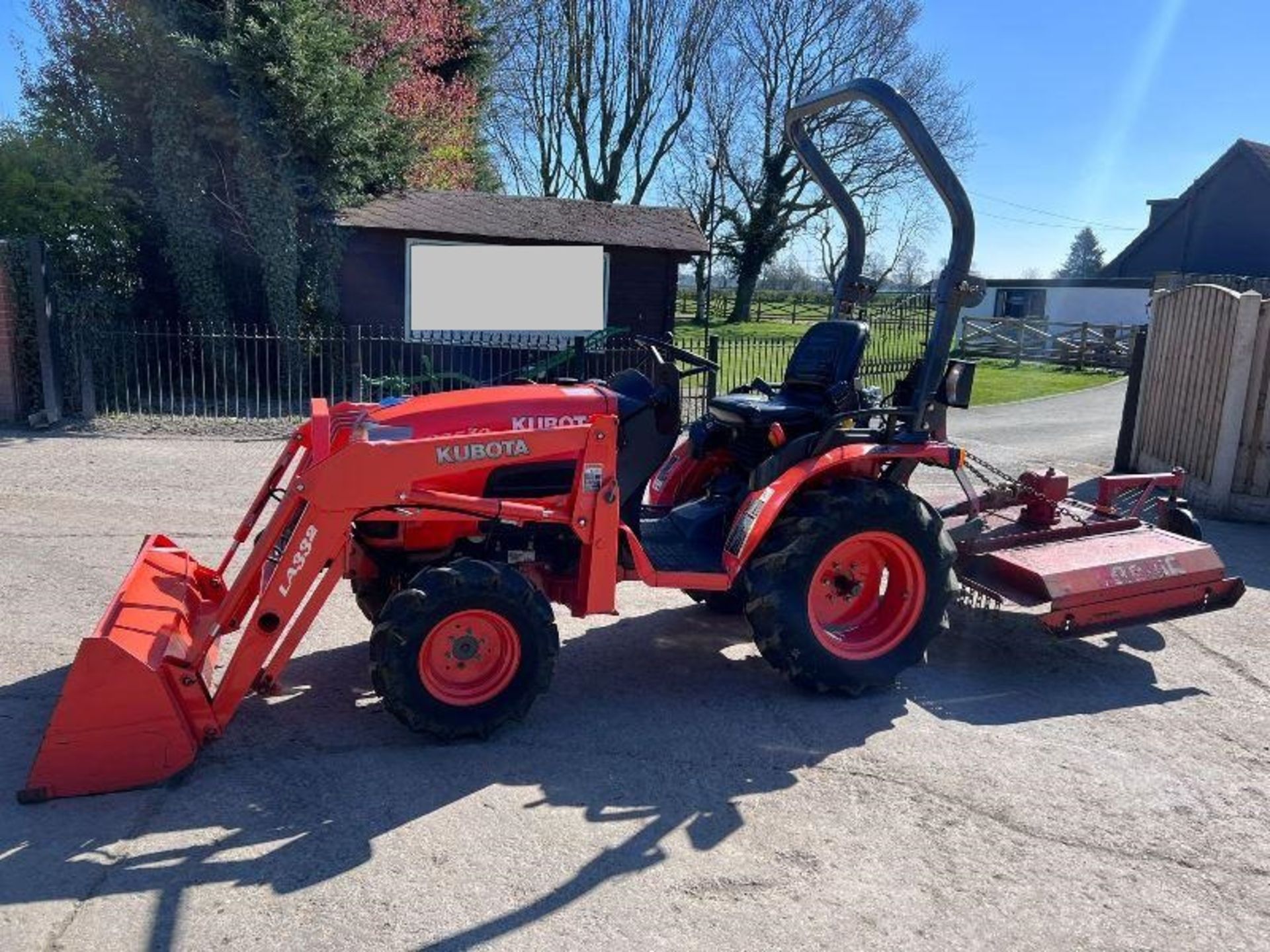 KUBOTA B2530 4WD TRACTOR *ONE OWNER FROM NEW , ONLY 467 HOURS - Image 15 of 19