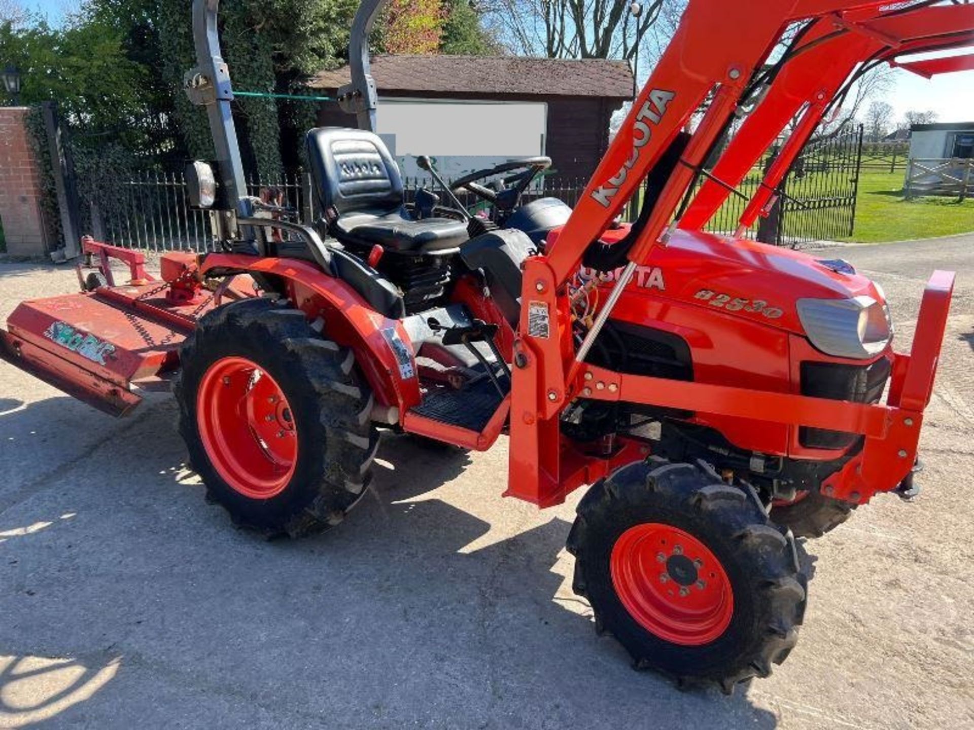 KUBOTA B2530 4WD TRACTOR *ONE OWNER FROM NEW , ONLY 467 HOURS - Image 9 of 19