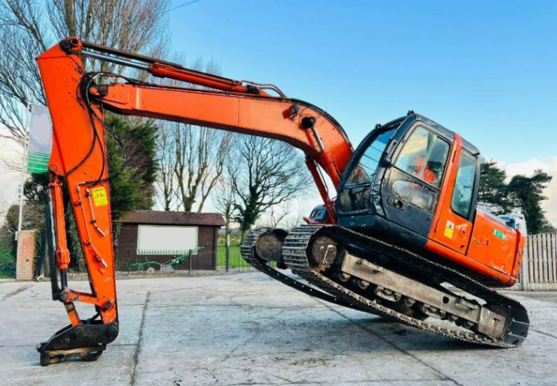 HITACHI ZAXIS ZX130LCN TRACKED EXCAVATOR C/W QUICK HITCH - Image 9 of 16