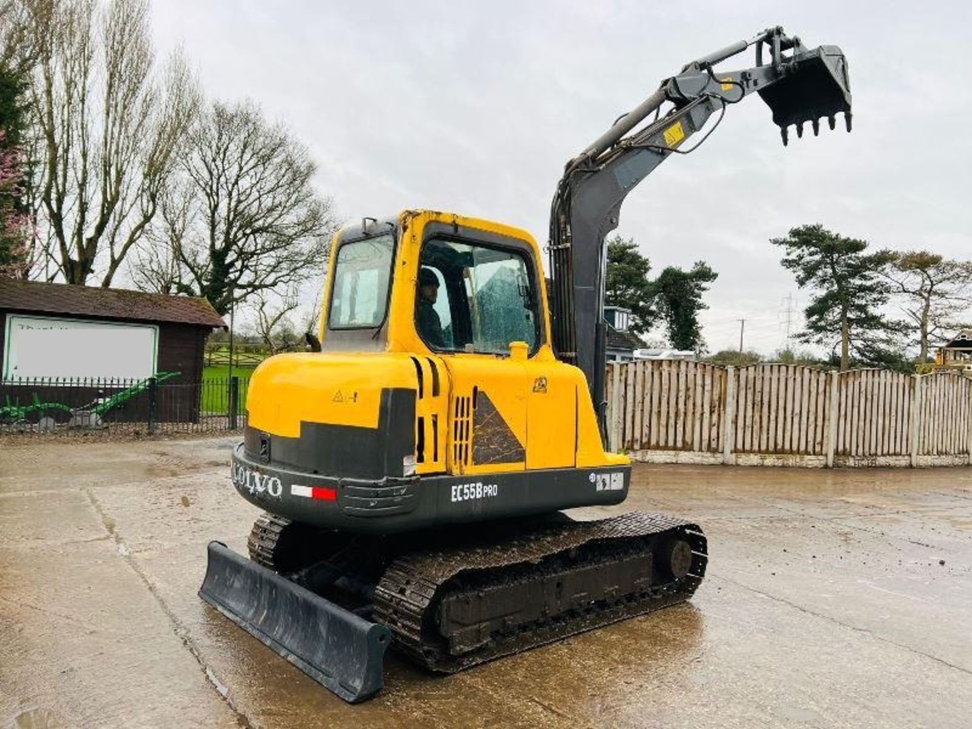 VOLVO EC55BPRO TRACKED EXCAVATOR *YEAR 2016* C/W BUCKET - Image 8 of 13