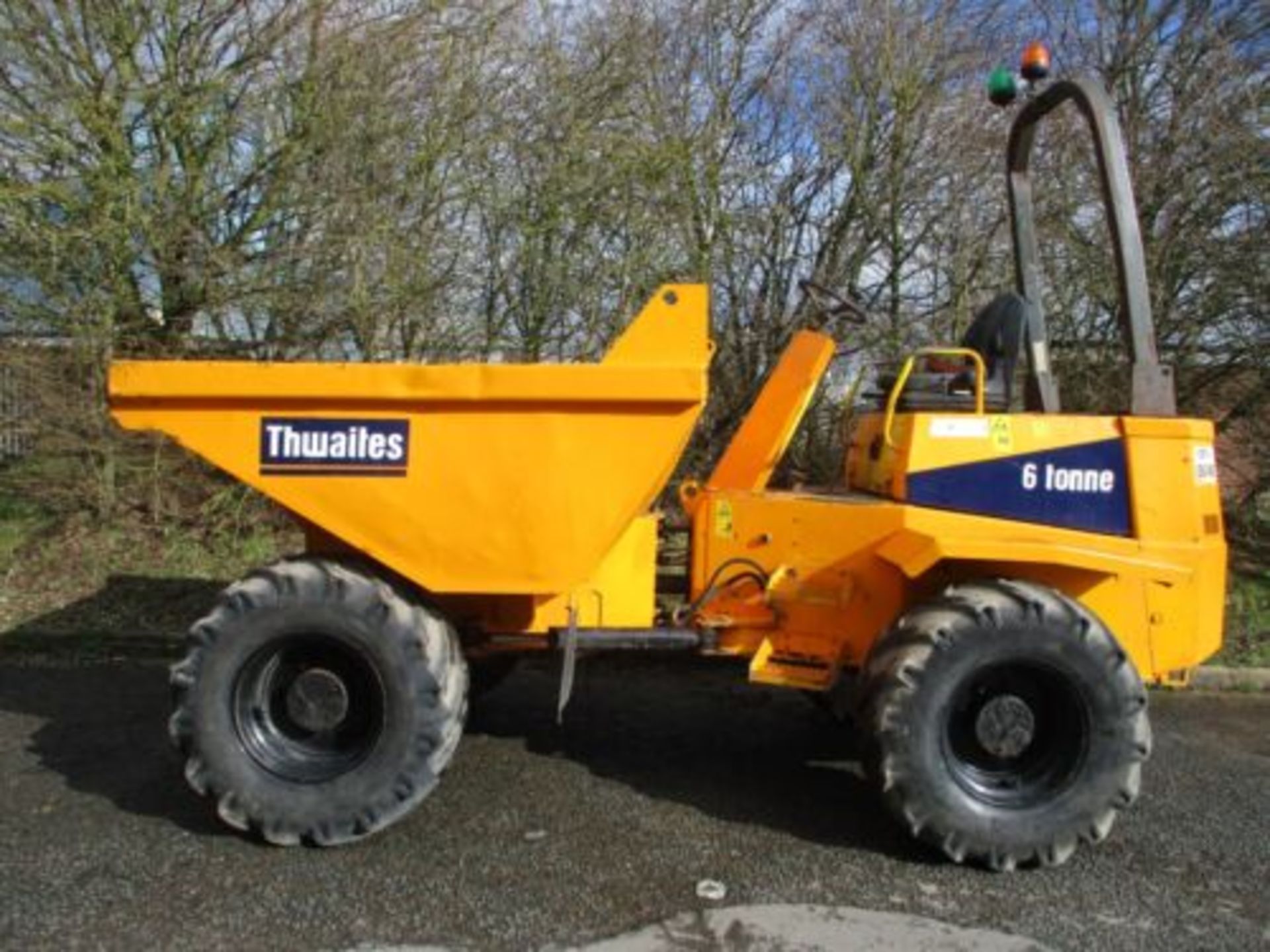 2007 THWAITES 6 TON DUMPER BARFORD BENFORD TEREX JCB PERKINS ENGINE DELIVERY - Image 11 of 11