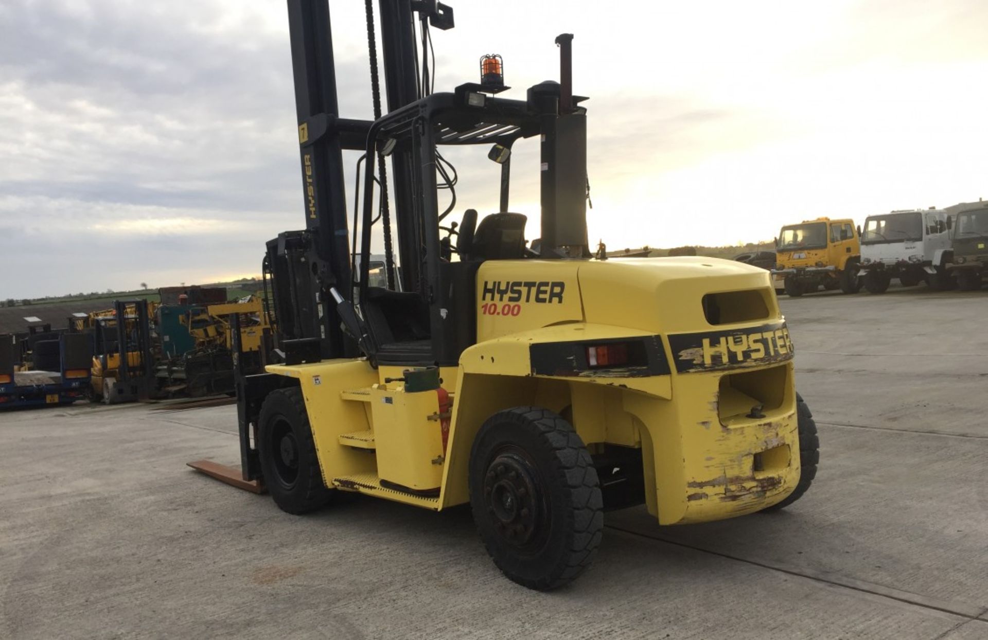 2008 HYSTER H10.00XM 10 TON LPG FORKLIFT - Image 6 of 8