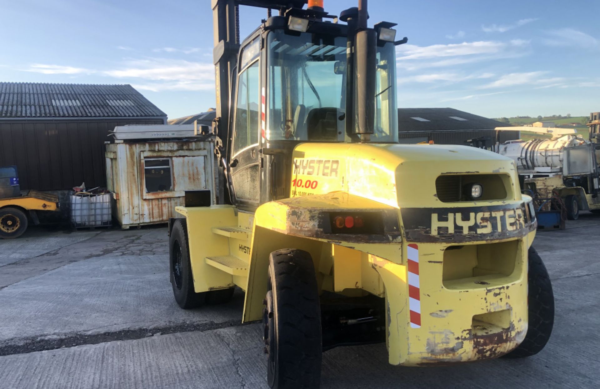 HYSTER H10.00XM 10 TON DIESEL FORKLIFT