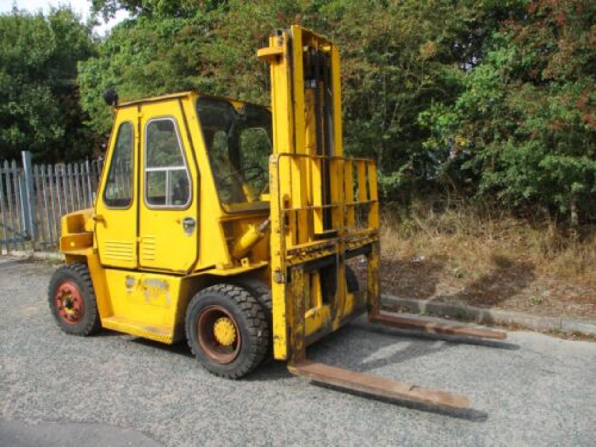 CLIMAX DA50 FORK LIFT FORKLIFT TRUCK STACKER 5 TON LIFT 6 7 8 10 DELIVERY - Image 8 of 12
