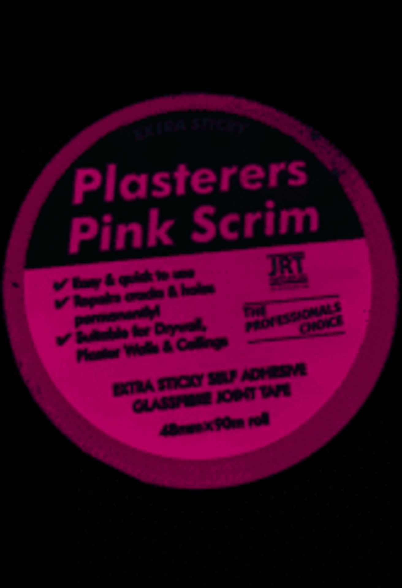 24 X PINK SCRIM TAPE 50MM X 90MTR