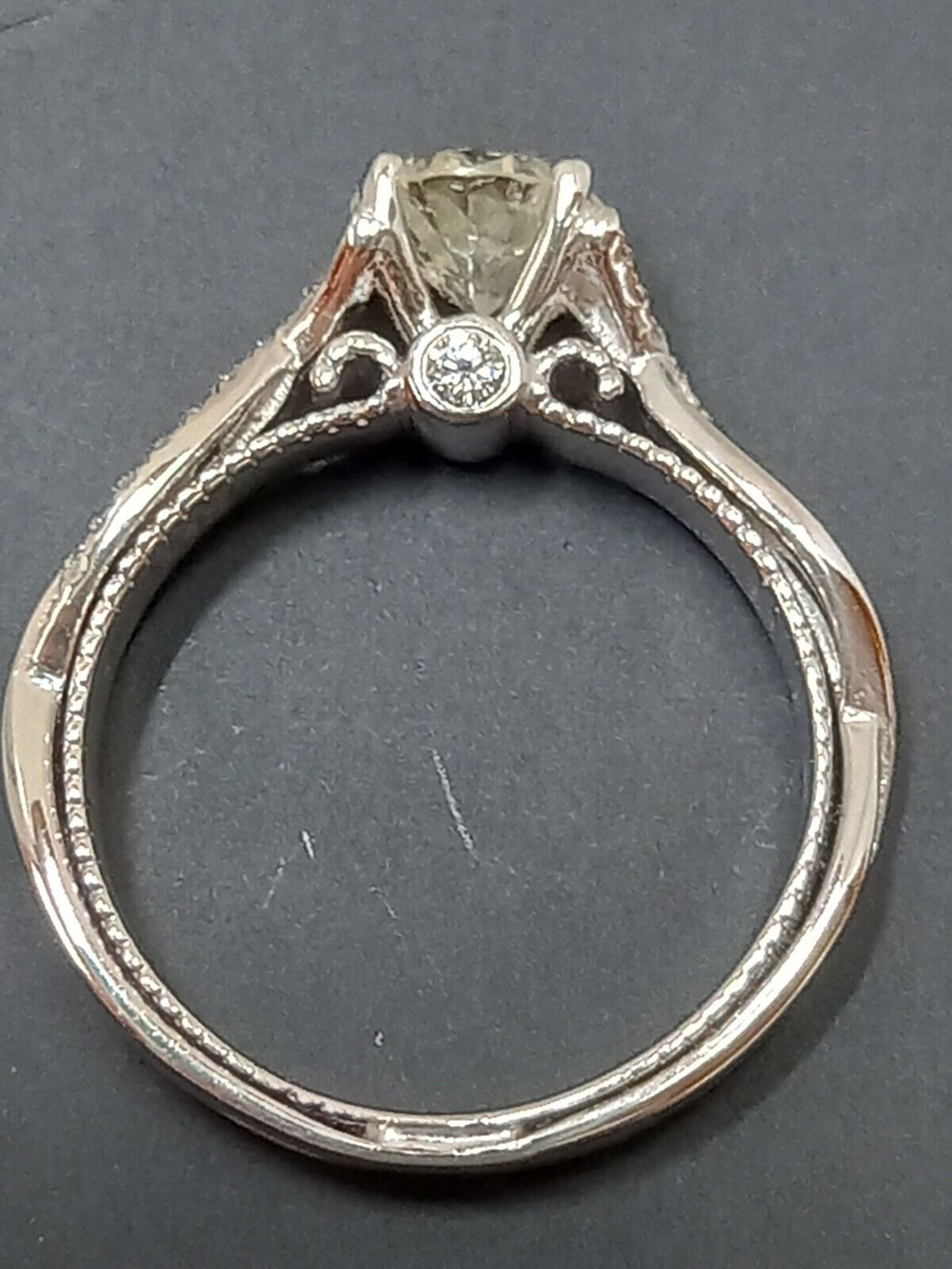 1.18CT DIAMOND ENGAGEMENT RING/WHITE GOLD - Image 2 of 6