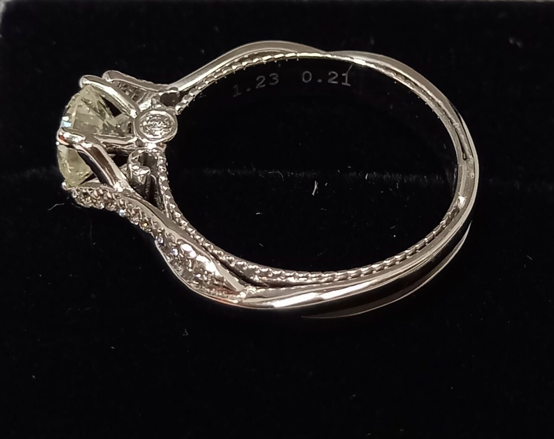 1.18CT DIAMOND ENGAGEMENT RING/WHITE GOLD - Image 6 of 6