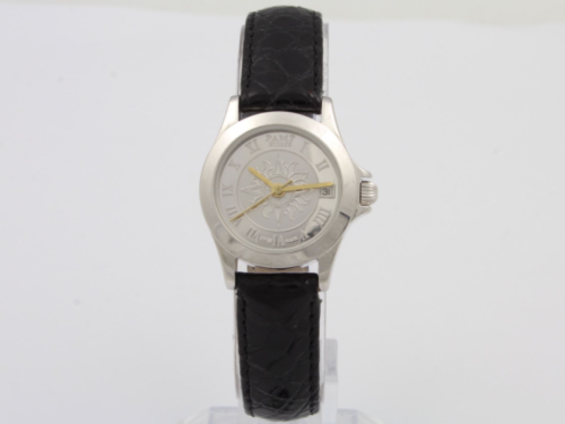 RARE PAMP SUISSE GOLD DREAM LADIES BULLION WATCH 18CT WHITE GOLD 750