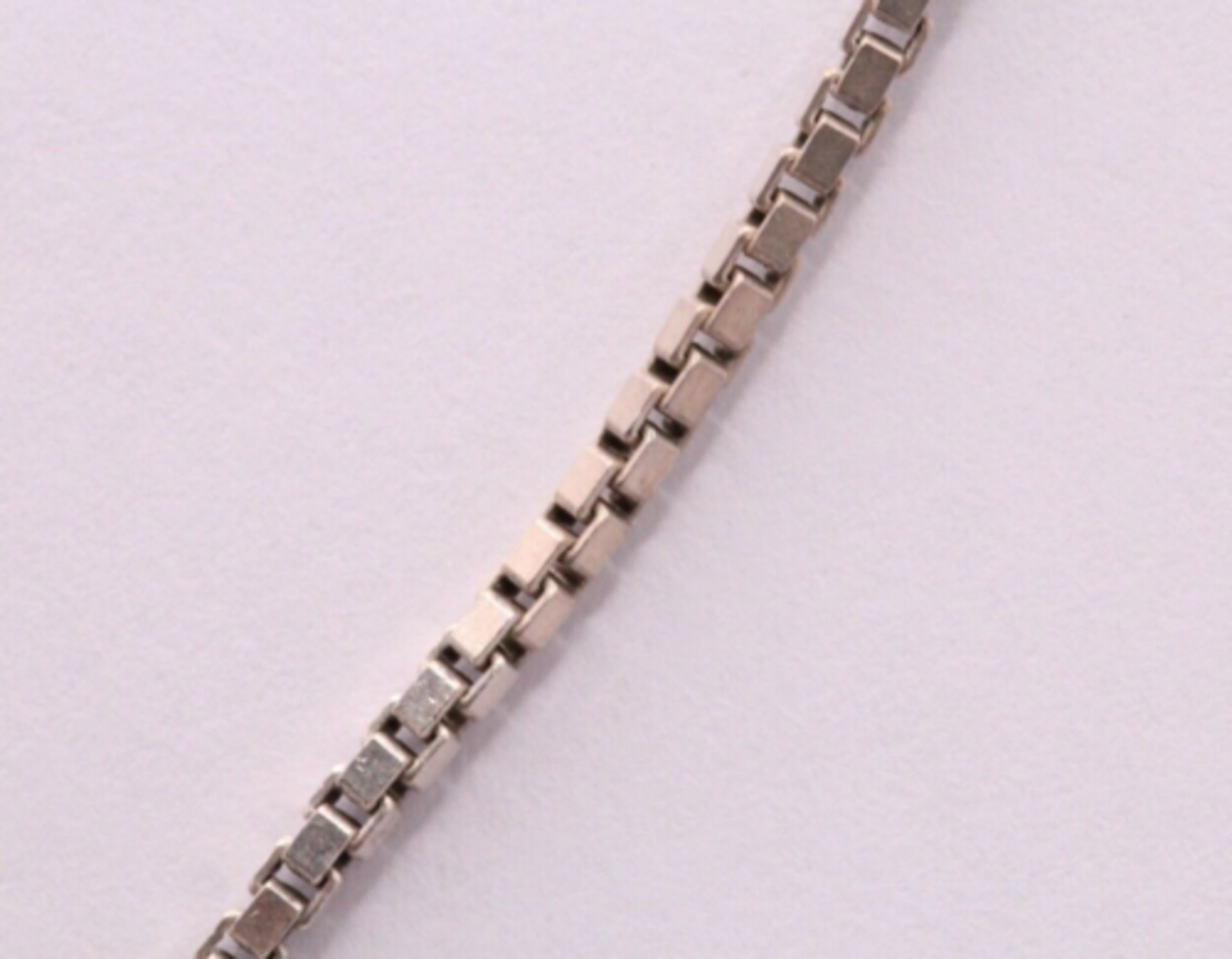 STERLING SILVER BOOK CHAIN NECKLACE 15" LADIES VINTAGE GIFT 4.8G AAC511 - Image 2 of 4