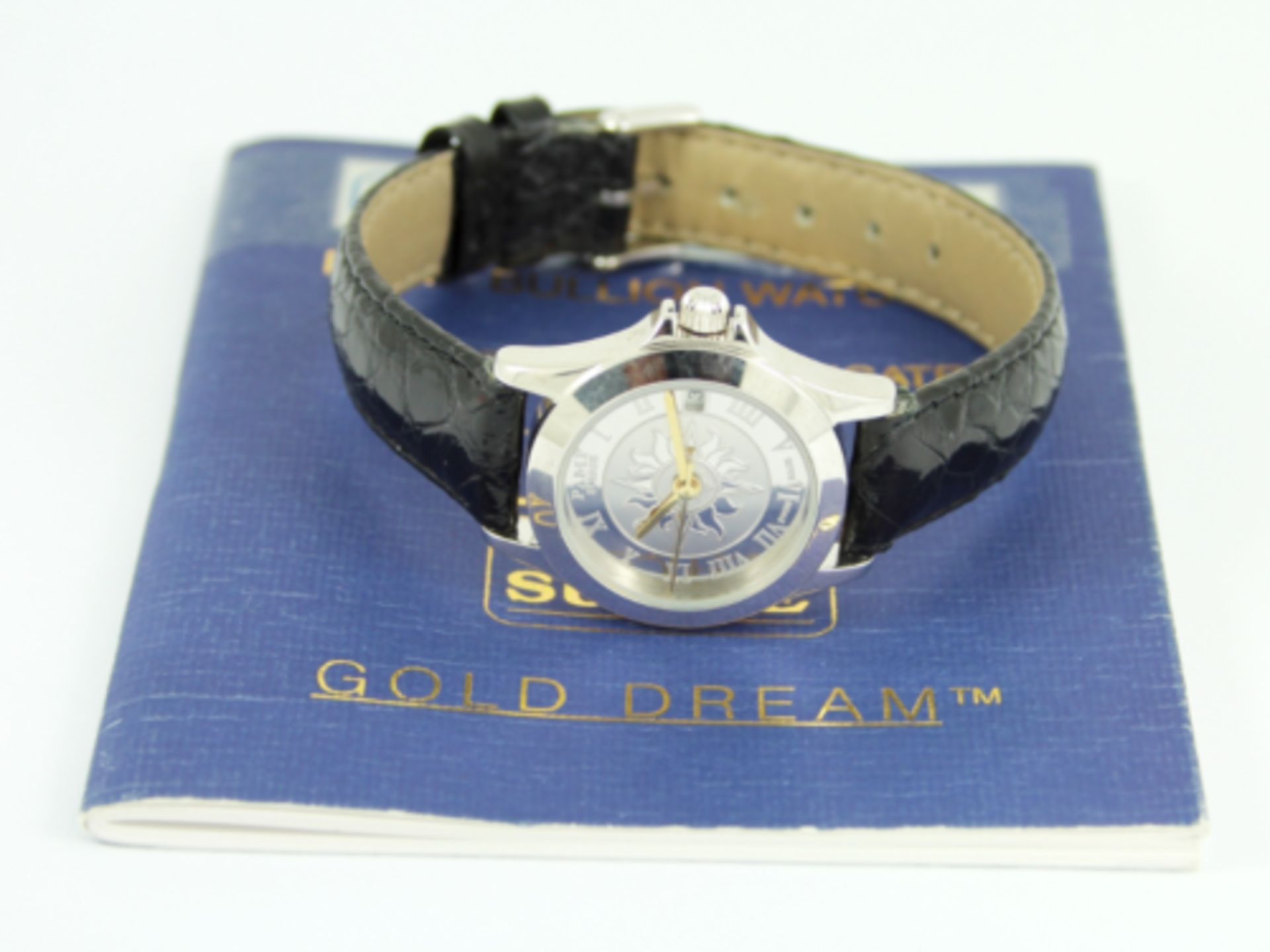 RARE PAMP SUISSE GOLD DREAM LADIES BULLION WATCH 18CT WHITE GOLD 750 - Image 4 of 5