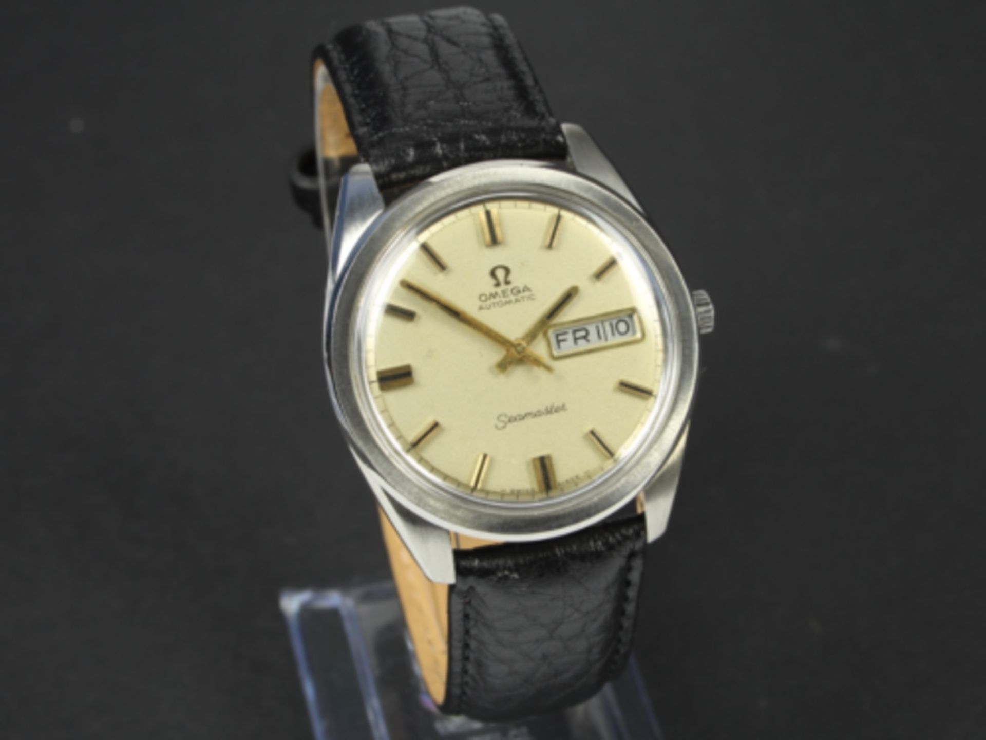 VINTAGE OMEGA SEAMASTER AUTOMATIC GENTS WRIST WATCH 36MM DAY DATE - Image 2 of 4