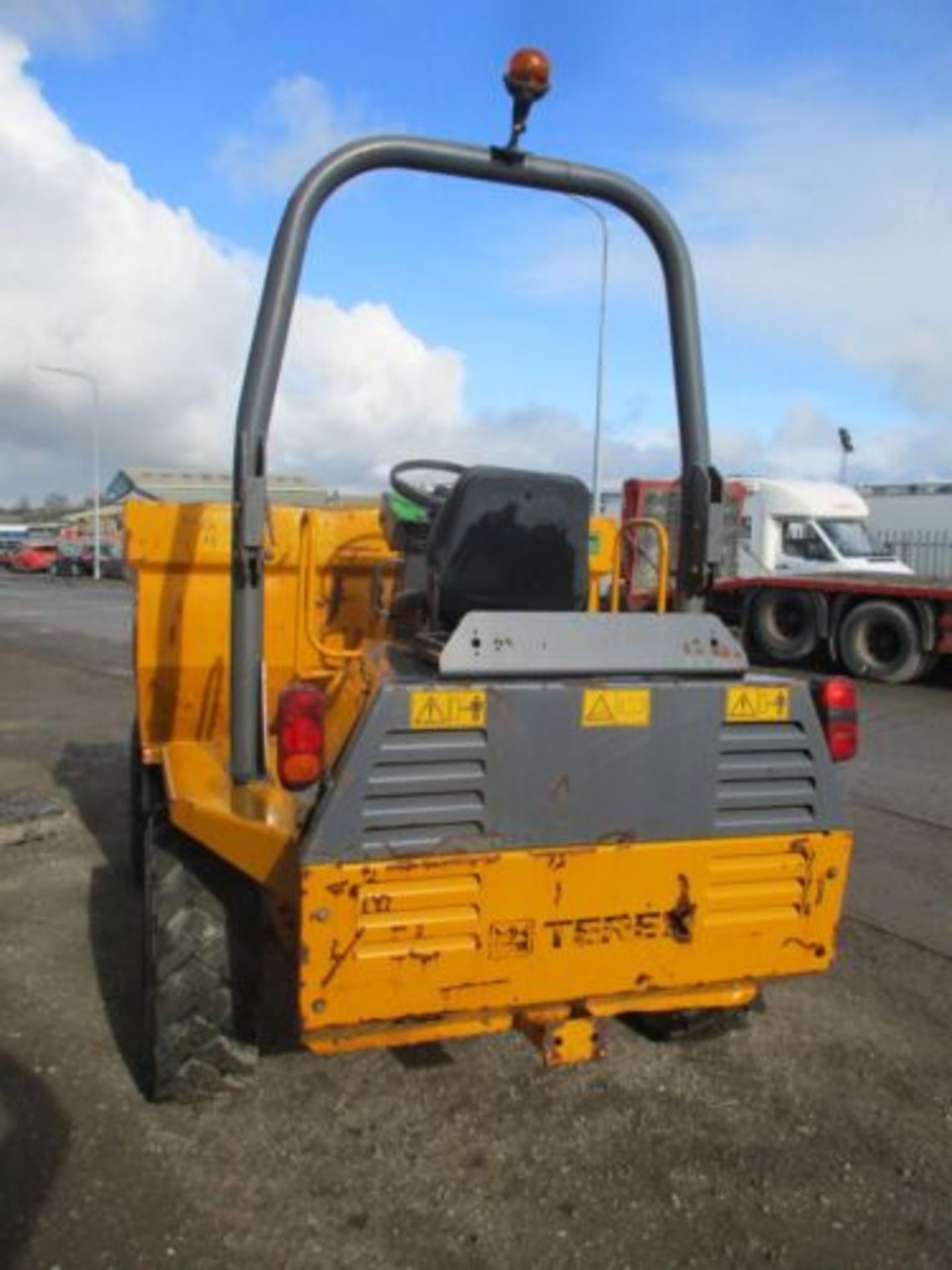 TEREX 3 TON DUMPER BARFORD BENFORD THWAITES KUBOTA ENGINE DELIVERY ARRANGED - Image 4 of 14