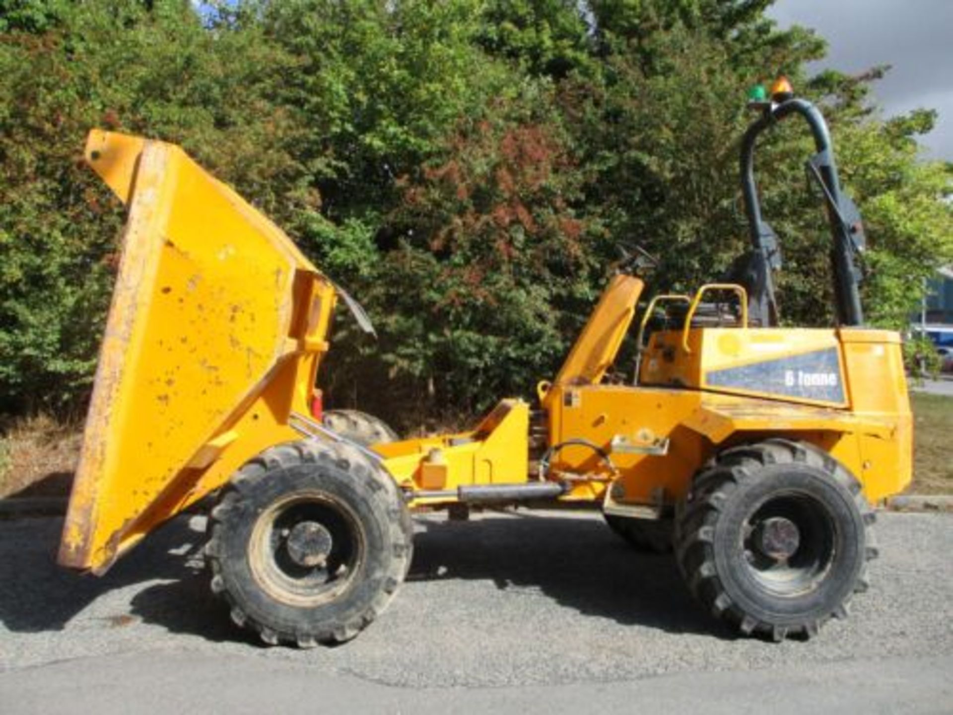 2015 THWAITES 6 TON DUMPER LOW HOURS BARFORD BENFORD TEREX DEUTZ ENGINE DELIVERY - Image 3 of 12