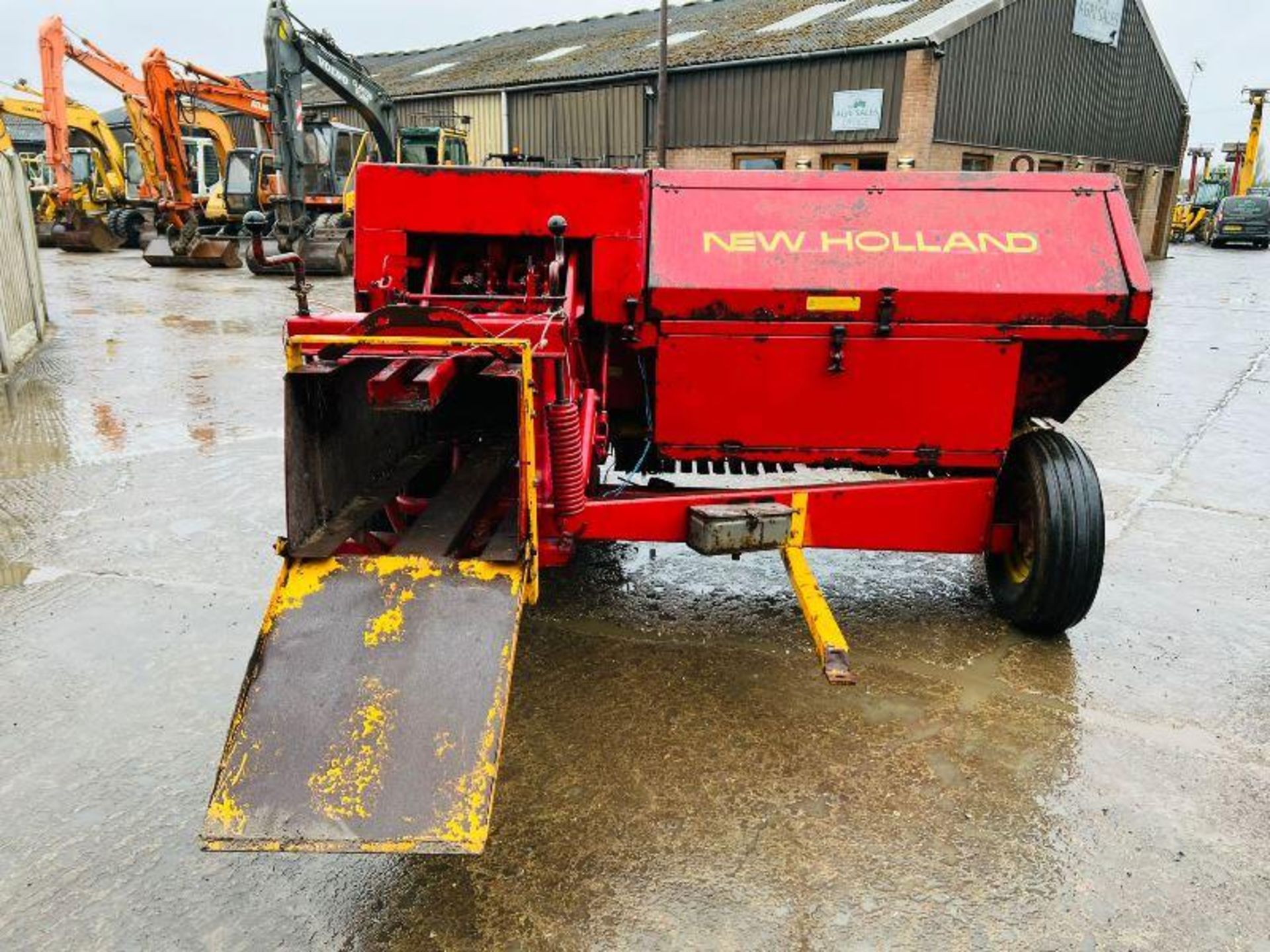 NEW HOLLAND HEYLINER 376 BALER C/W PTO SHAFT - Image 7 of 14