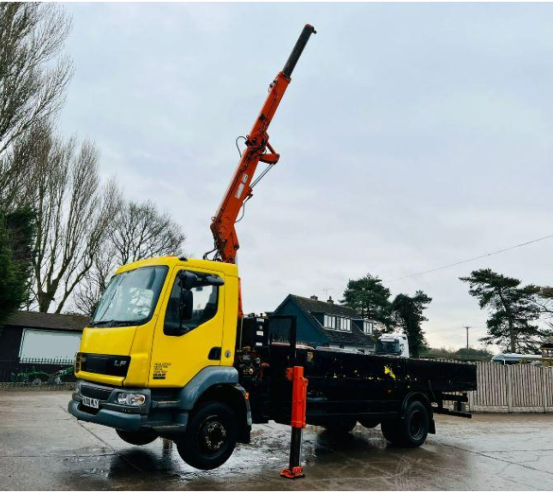 DAF LF55.180 4X2 LORRY C/W ATLAS AK 3008 A1 HYDRAULIC PUSH OUT CRANE - Image 3 of 18