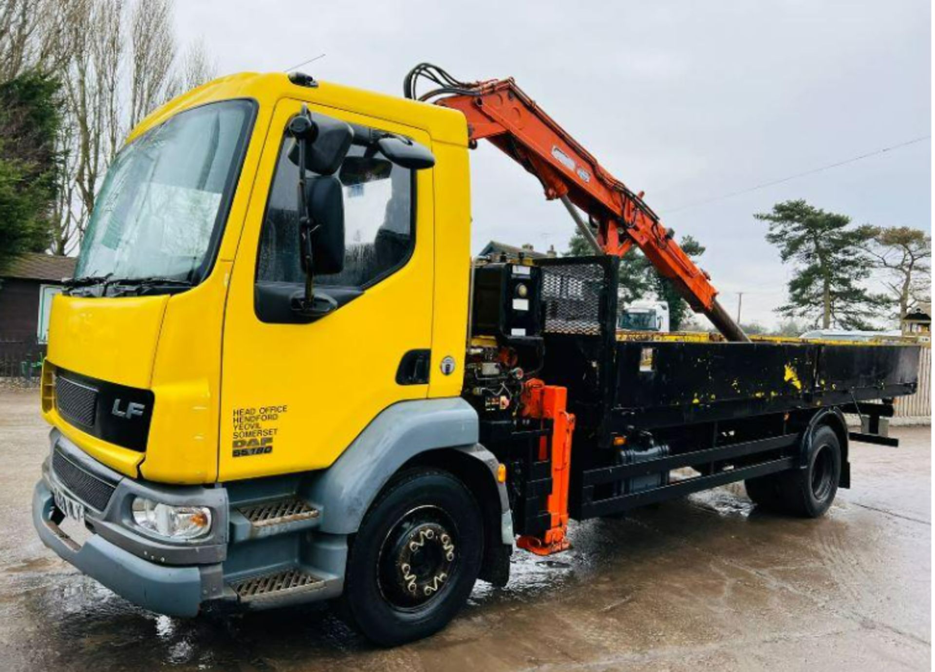 DAF LF55.180 4X2 LORRY C/W ATLAS AK 3008 A1 HYDRAULIC PUSH OUT CRANE - Image 2 of 18