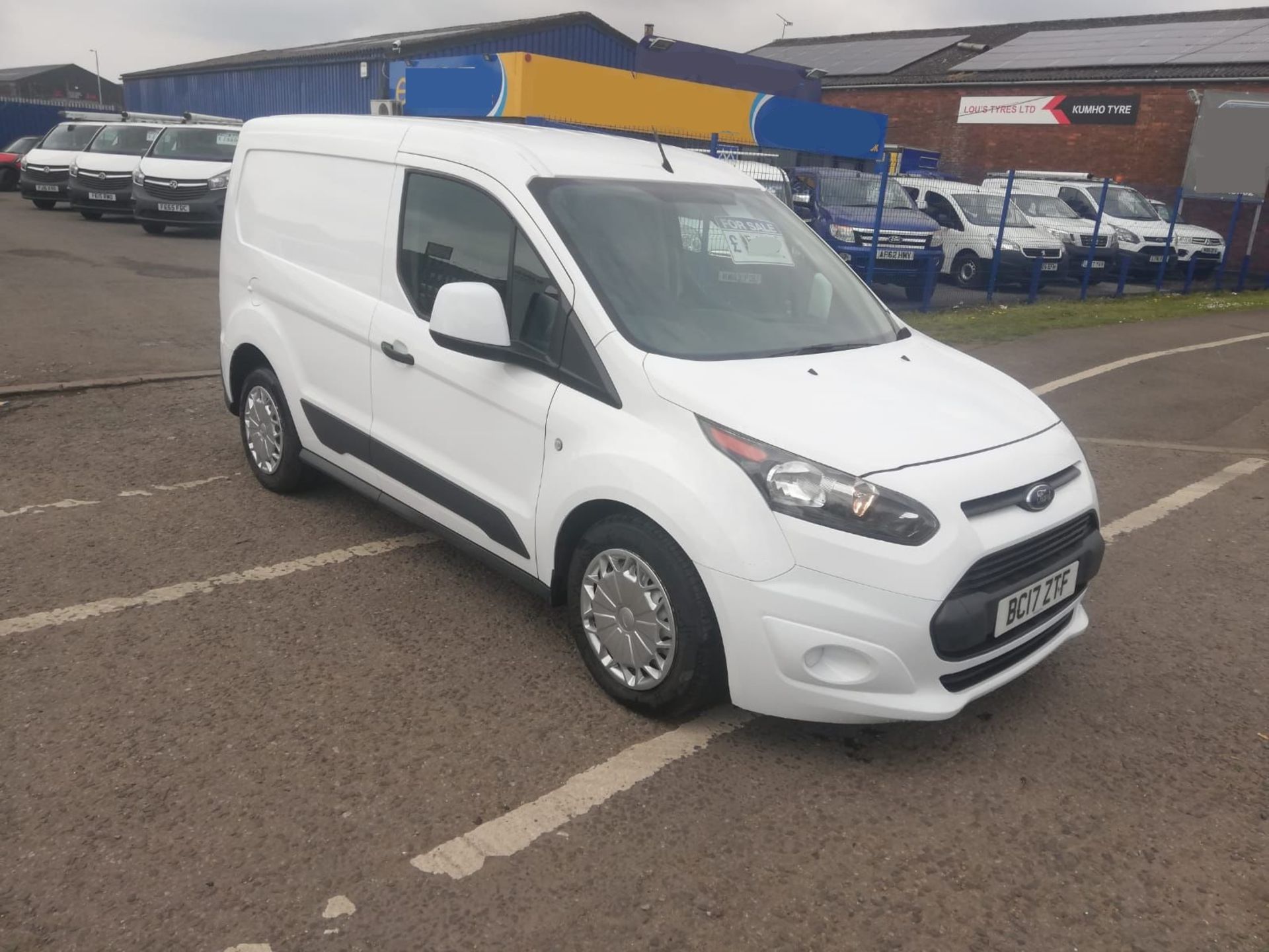 2017 17 FORD TRANSIT CONNECT PANEL VAN - EURO 6 - 145K MILES - PLY LINED.