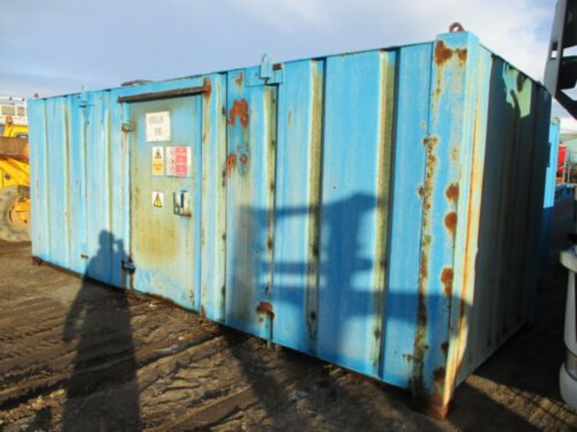 20 FT FEET FOOT SECURE BUNDED SHIPPING CONTAINER SPRAY CHEMICAL STORE DELIVERY - Image 7 of 11