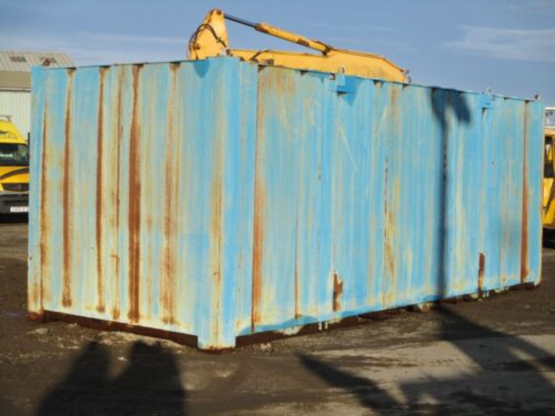 20 FT FEET FOOT SECURE BUNDED SHIPPING CONTAINER SPRAY CHEMICAL STORE DELIVERY - Image 6 of 11