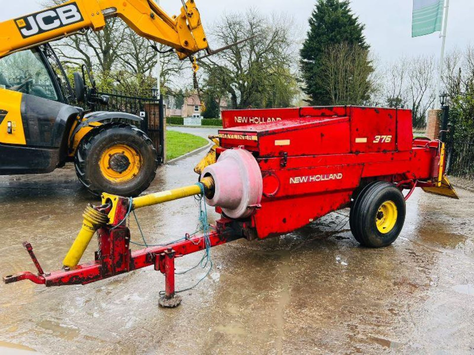 NEW HOLLAND HEYLINER 376 BALER C/W PTO SHAFT - Image 2 of 14