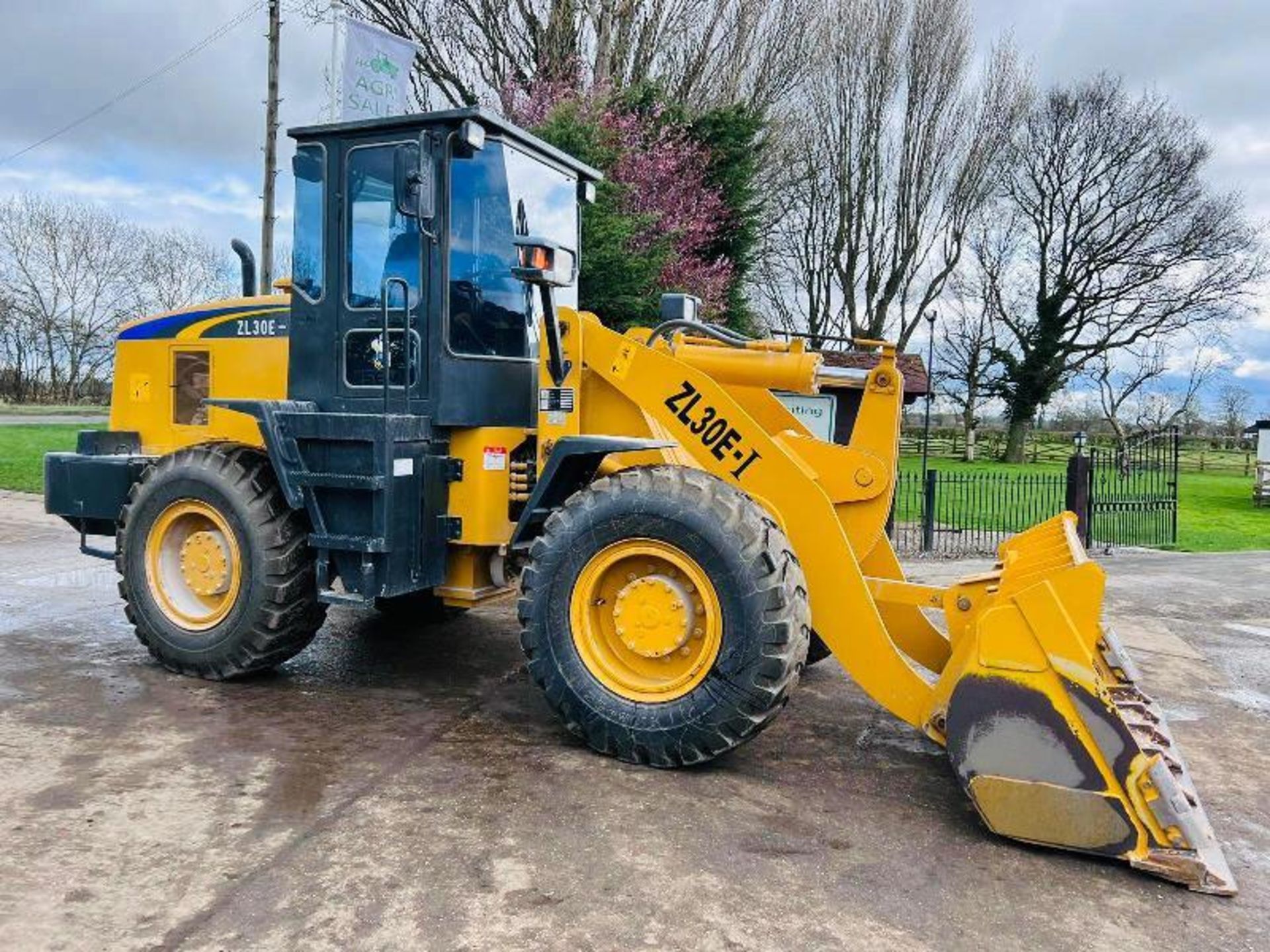 SEM ZL30E-1 4WD LOADING SHOVEL C/W BUCKET - Image 10 of 19