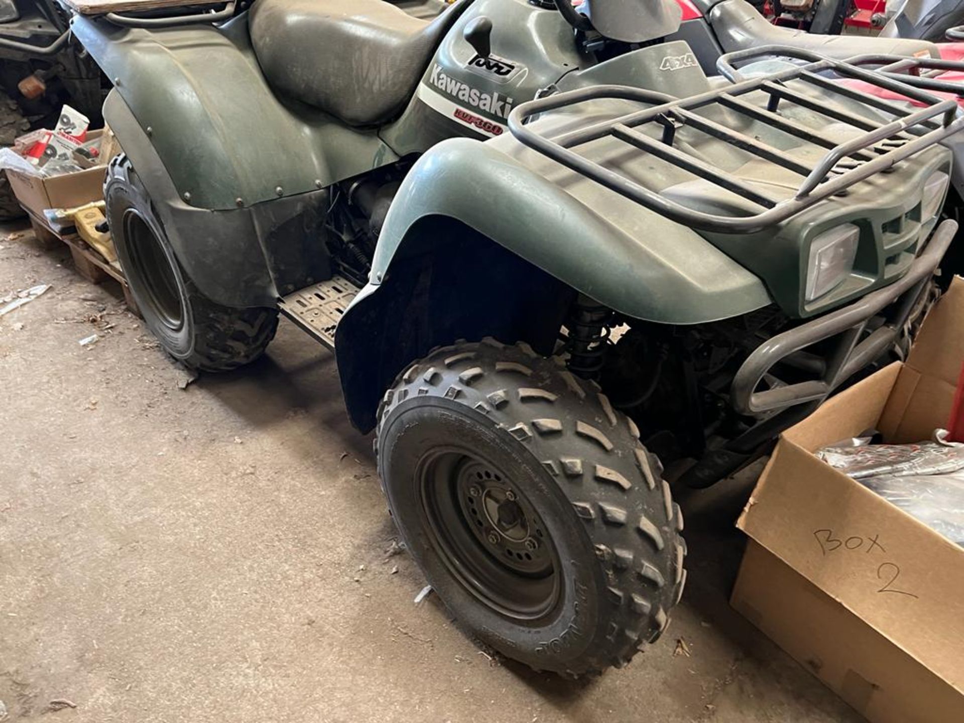 KAWASAKI KVF360 QUAD BIKE