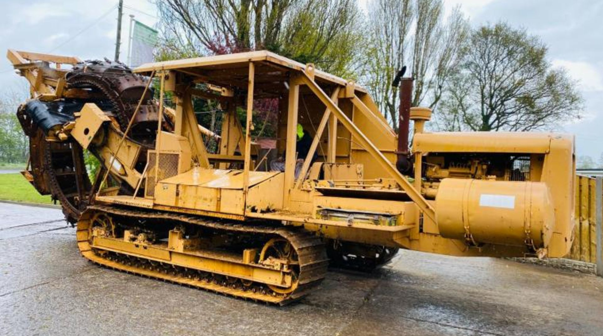 CLEVELAND 320 32" BUCKET WHEEL TRACKED TRENCHER - Image 3 of 15