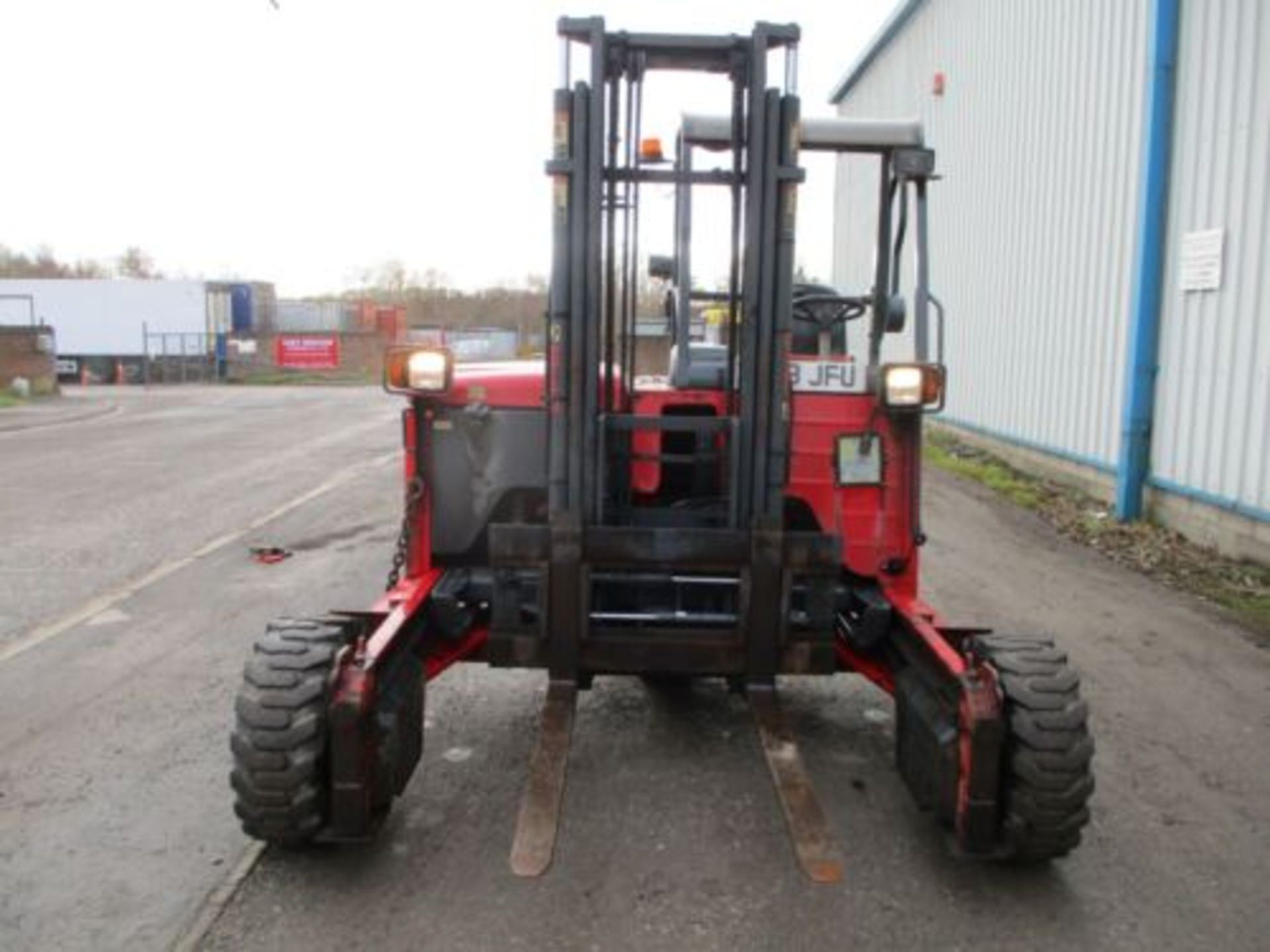 2009 MOFFETT MOUNTY M5 20.3 FORK LIFT FORKLIFT TRUCK MOUNTED LOLER DELIVERY - Image 6 of 8