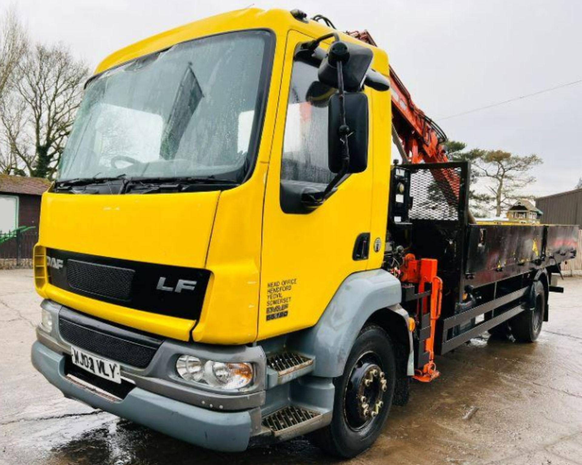 DAF LF55.180 4X2 LORRY C/W ATLAS AK 3008 A1 HYDRAULIC PUSH OUT CRANE - Image 5 of 18