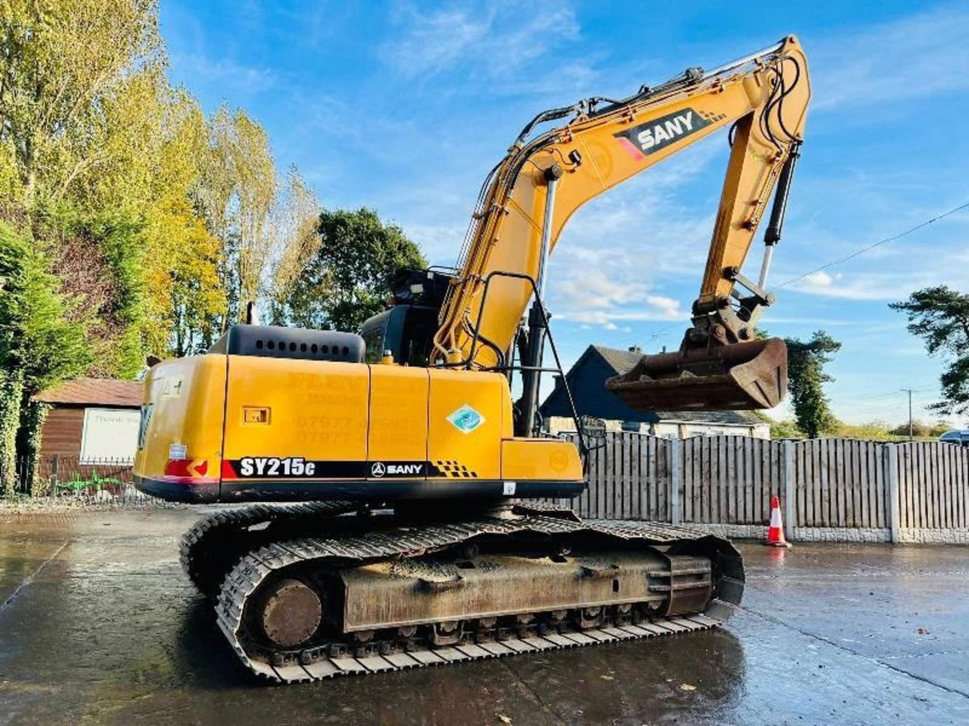 SANY SY215C TRACKED EXCAVATOR * YEAR 2015 * C/W QUICK HITCH - Image 14 of 19