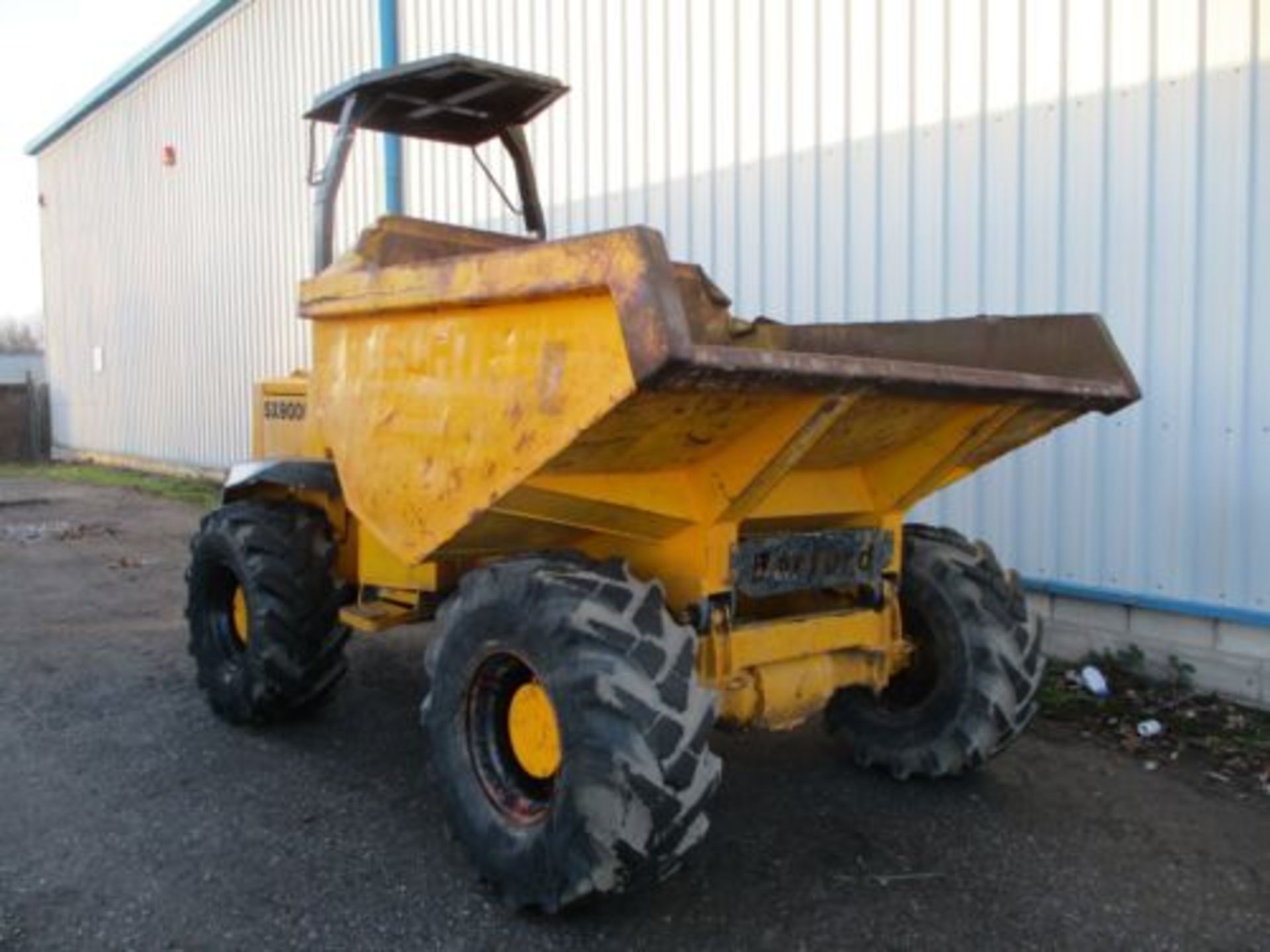 BARFORD SX9000 9 TON DUMPER THWAITES BENFORD PERKINS PHASER ENGINE DELIVERY - Image 9 of 13