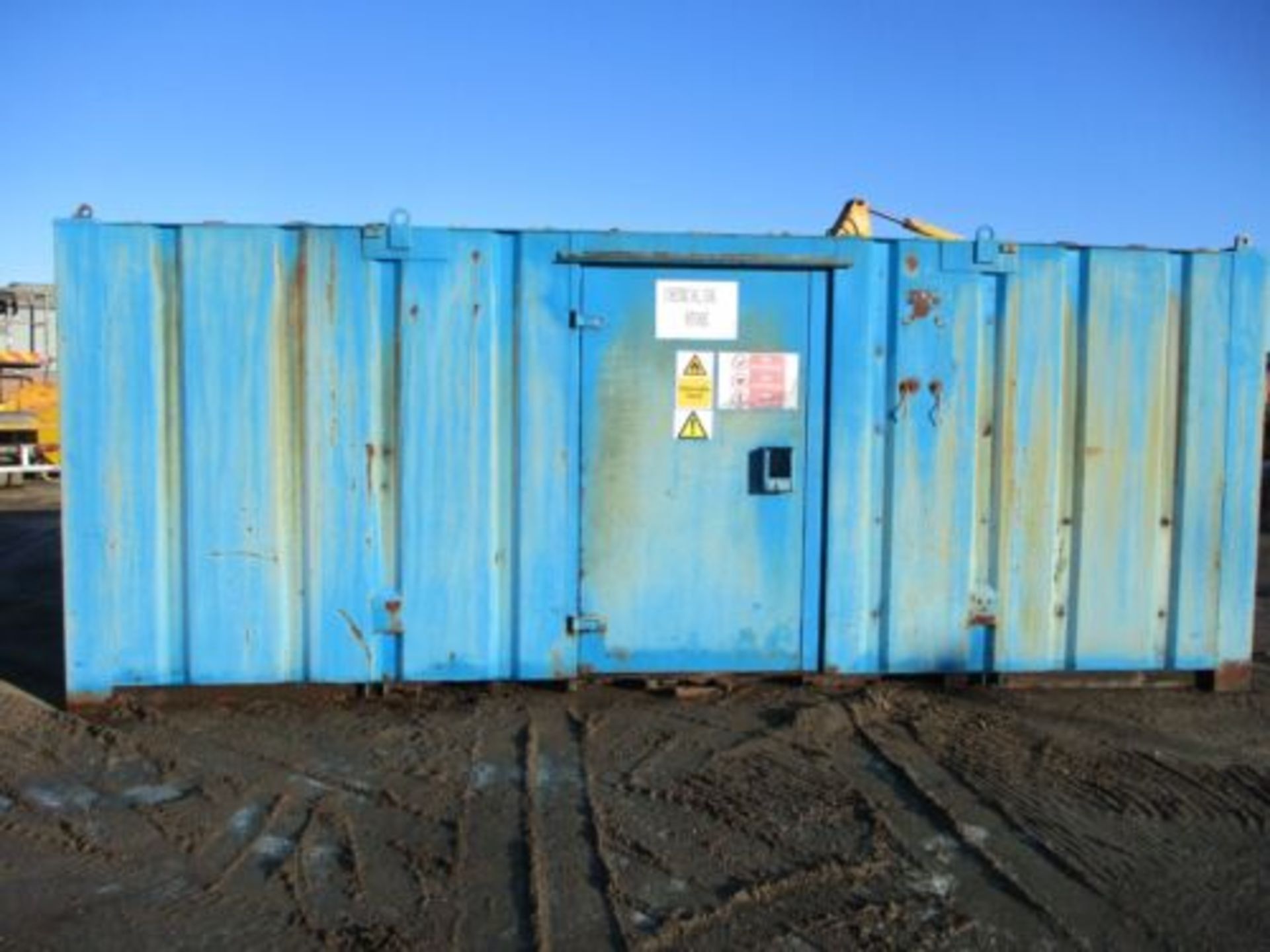 20 FT FEET FOOT SECURE BUNDED SHIPPING CONTAINER SPRAY CHEMICAL STORE DELIVERY - Image 2 of 10
