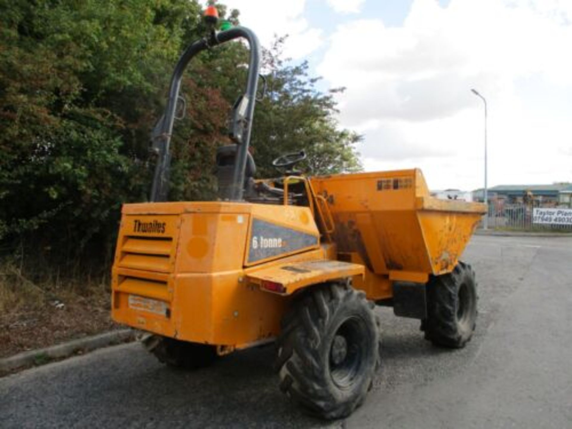 2015 THWAITES 6 TON DUMPER LOW HOURS BARFORD BENFORD TEREX DEUTZ ENGINE DELIVERY - Image 8 of 12