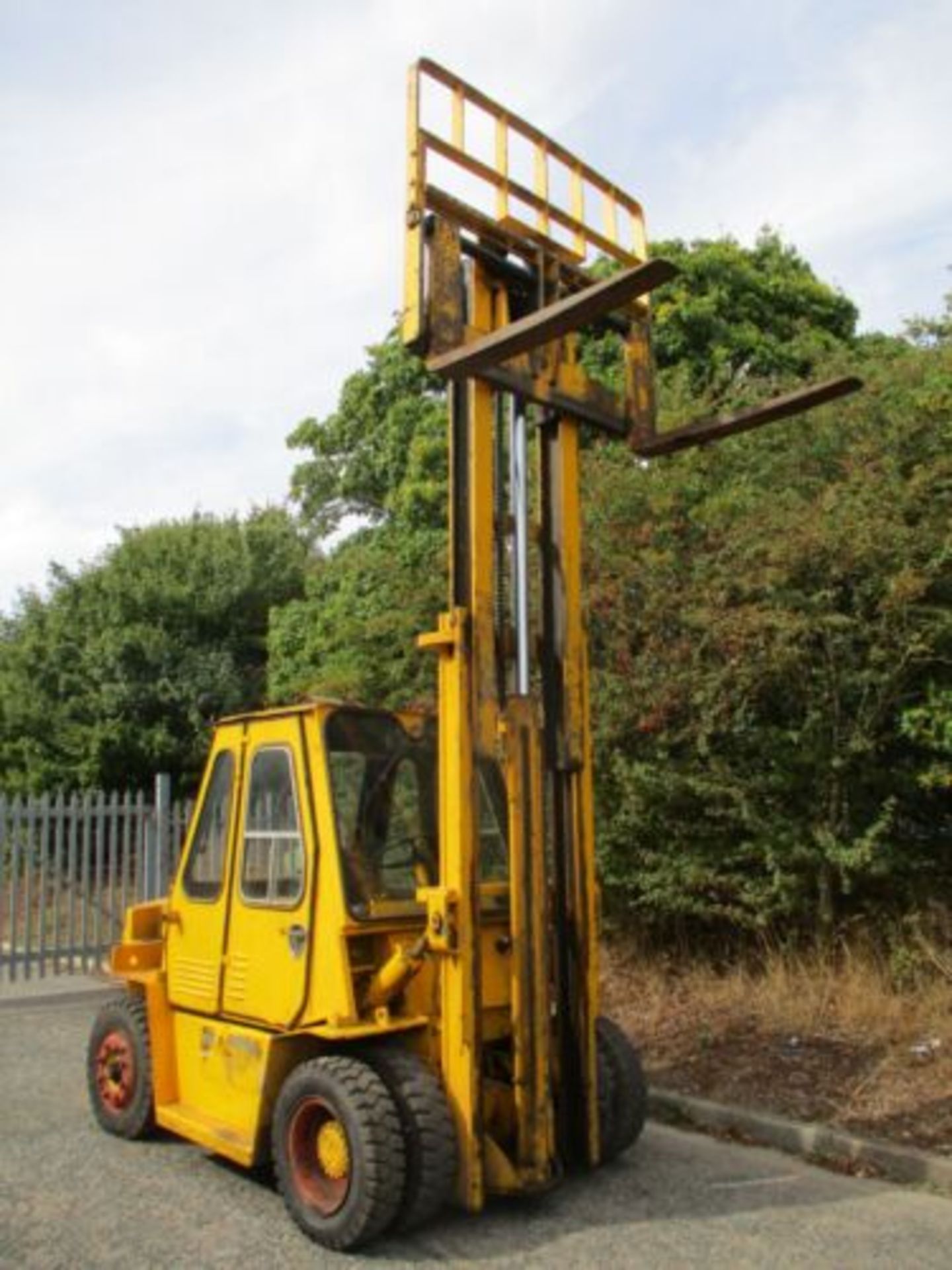 CLIMAX DA50 FORK LIFT FORKLIFT TRUCK STACKER 5 TON LIFT 6 7 8 10 DELIVERY - Image 5 of 12