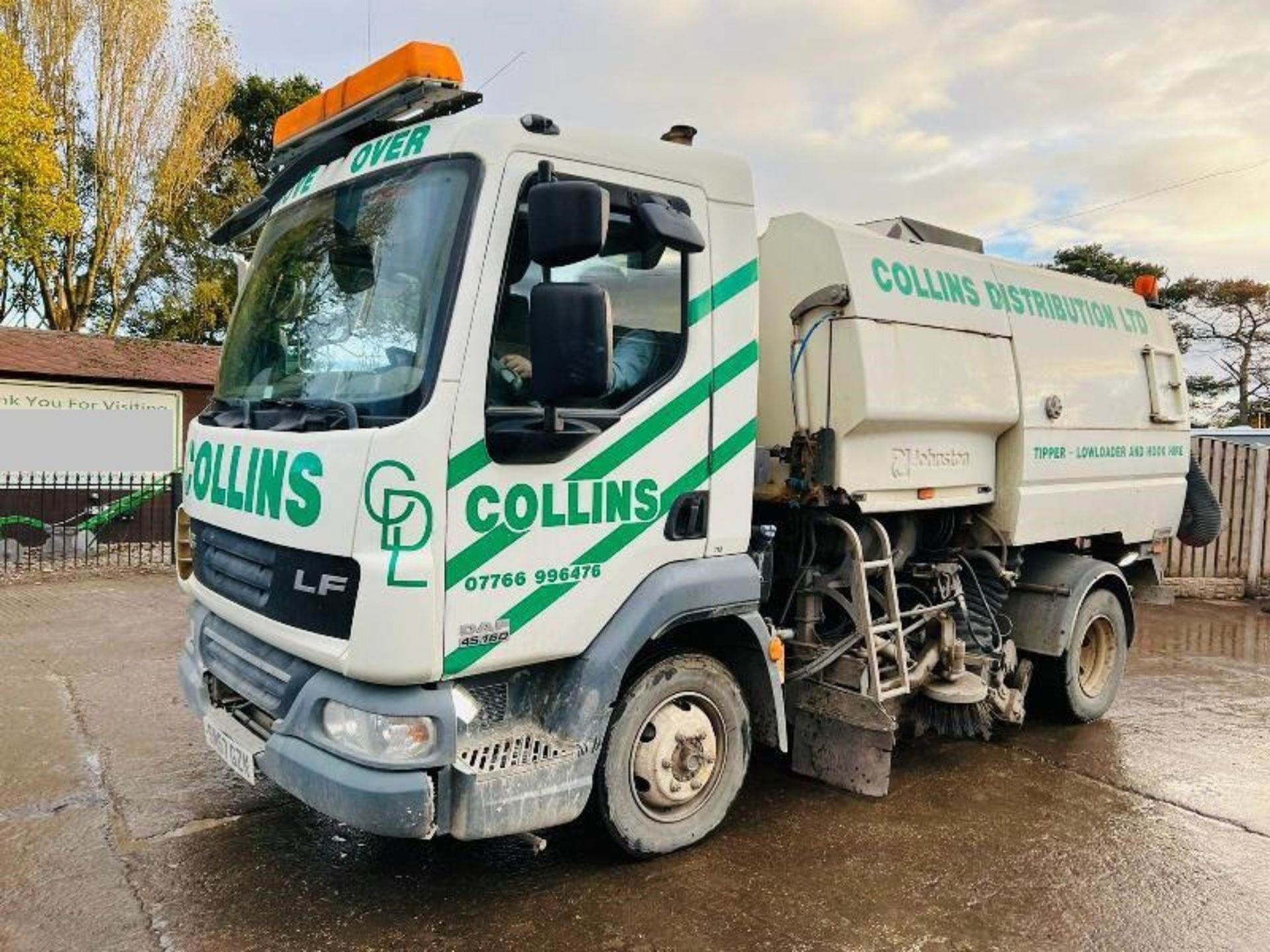 DAF LF 4X2 LORRY C/W JOHNSTON SWEEPER BODY - Image 19 of 20