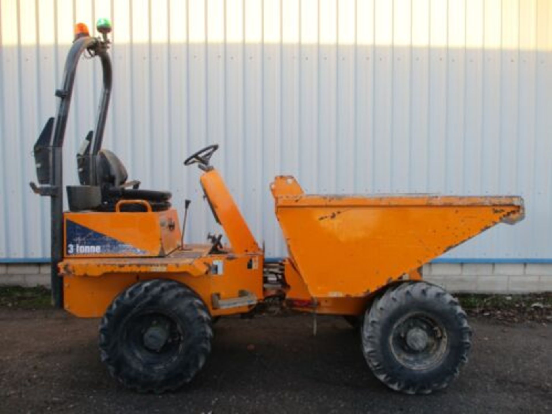 2016 THWAITES 3 TON DUMPER BARFORD BENFORD TEREX YANMAR ENGINE DELIVERY ARRANGED - Image 7 of 11