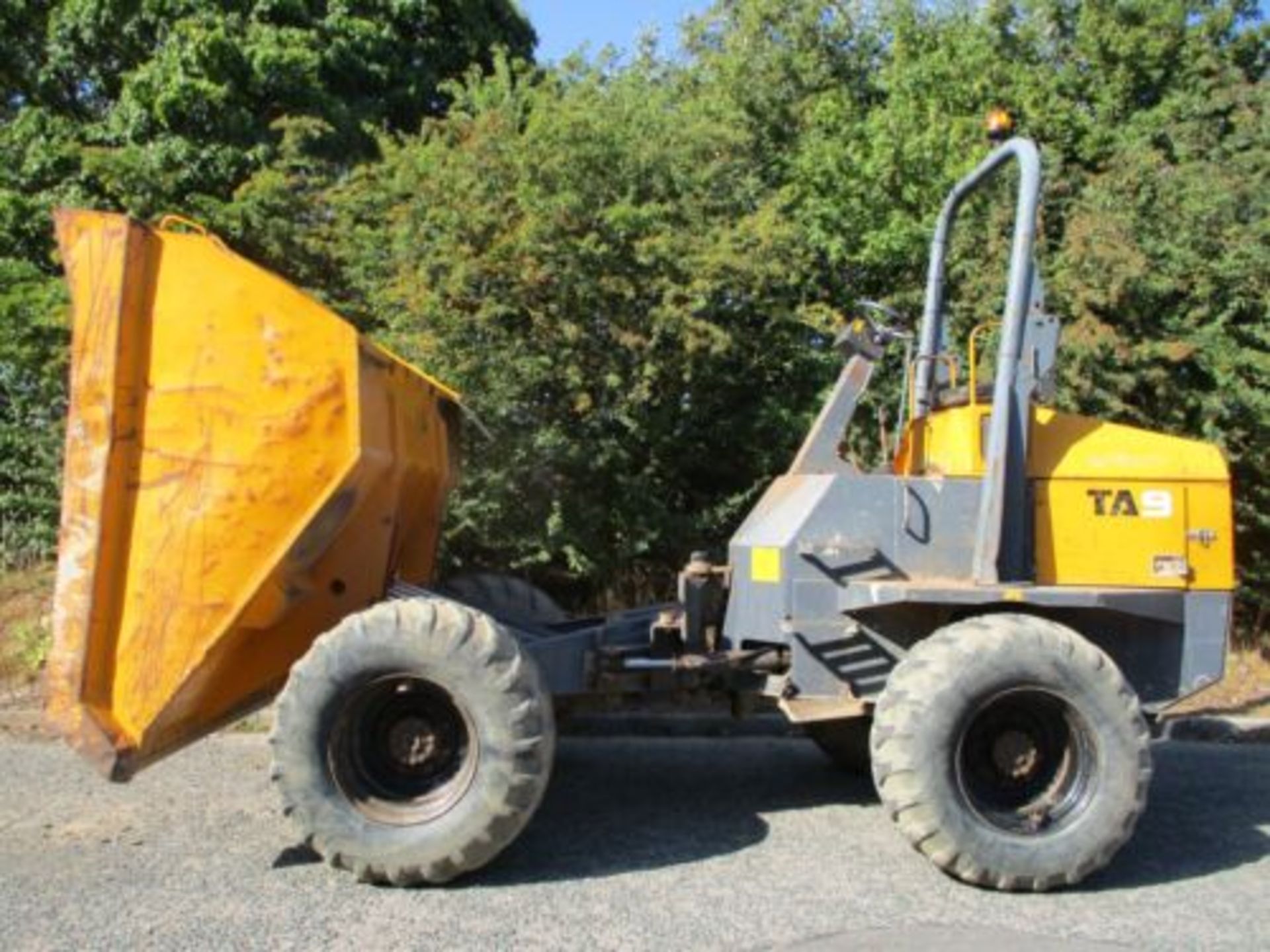 2010 TEREX TA9 9 TON DUMPER THWAITES BENFORD PERKINS ENGINE TURBO DELIVERY - Image 10 of 12