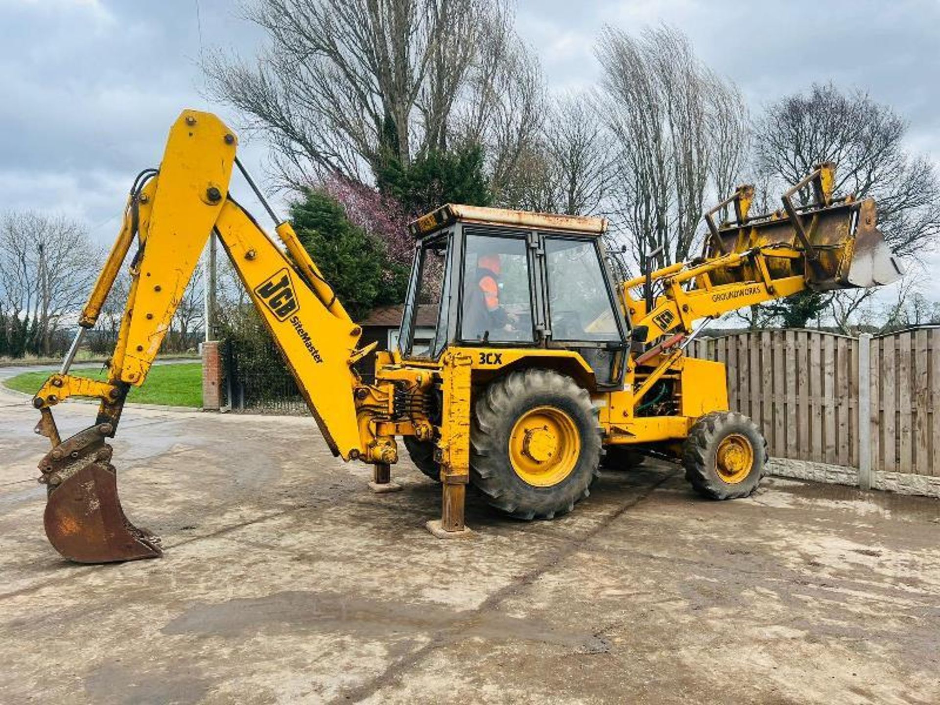 JCB 3CX PROJECT 7 4WD BACKHOE DIGGER C/W EXTENDING DIG * BIG HUB REDUCTION