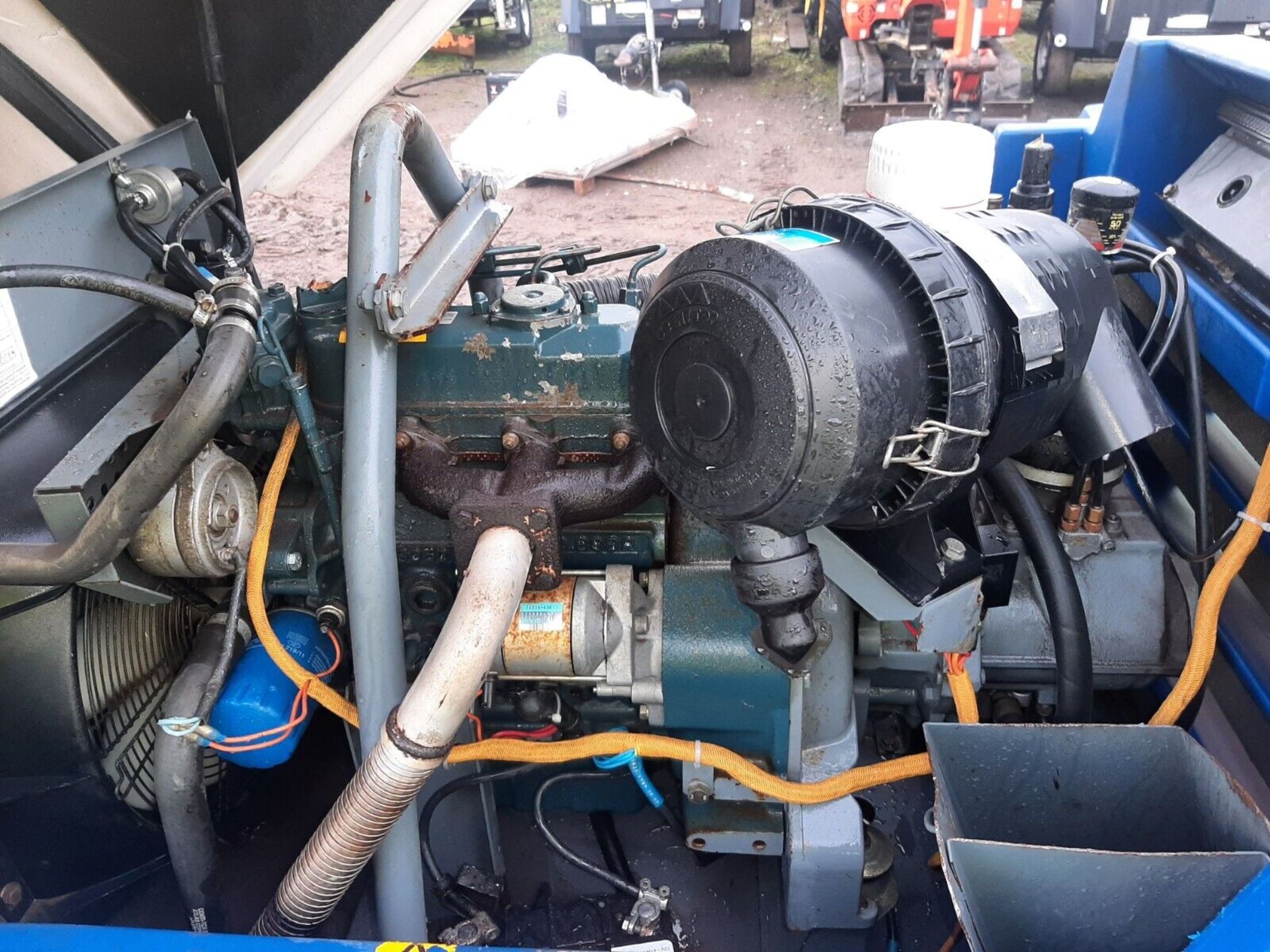 ATLAS COPCO XAS37 COMPRESSOR KUBOTA ENGINE 80CFM - Image 5 of 8